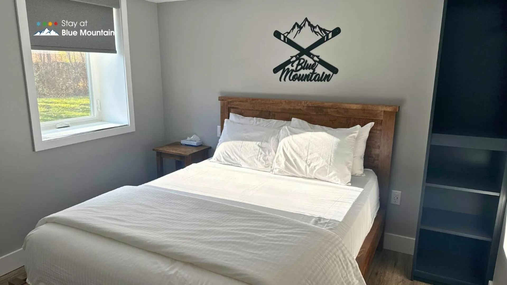 Bedroom, Bed in Orchard Run Chalet