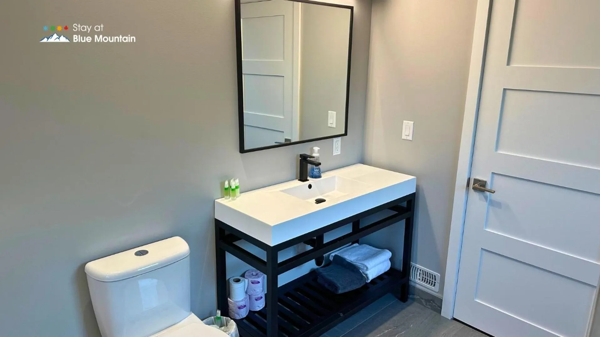 Bathroom in Orchard Run Chalet