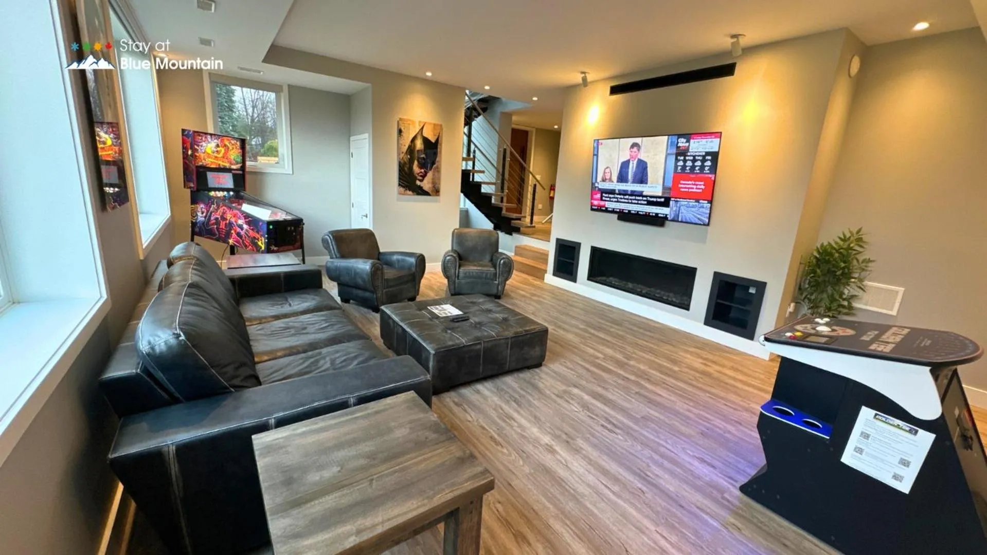 Living room in Orchard Run Chalet