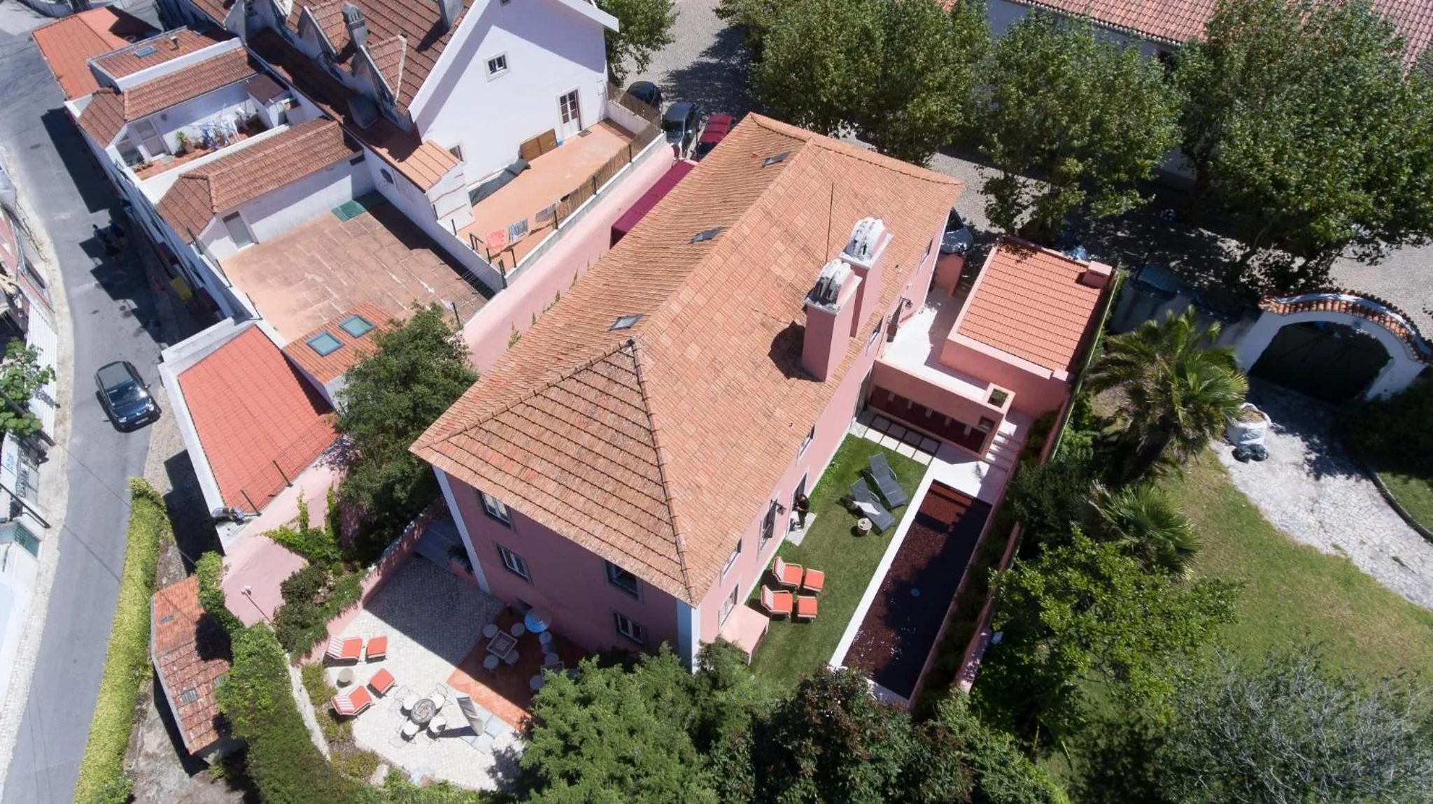 Bird's eye view in Rosegarden Essence Sintra - by Unlock Hotels