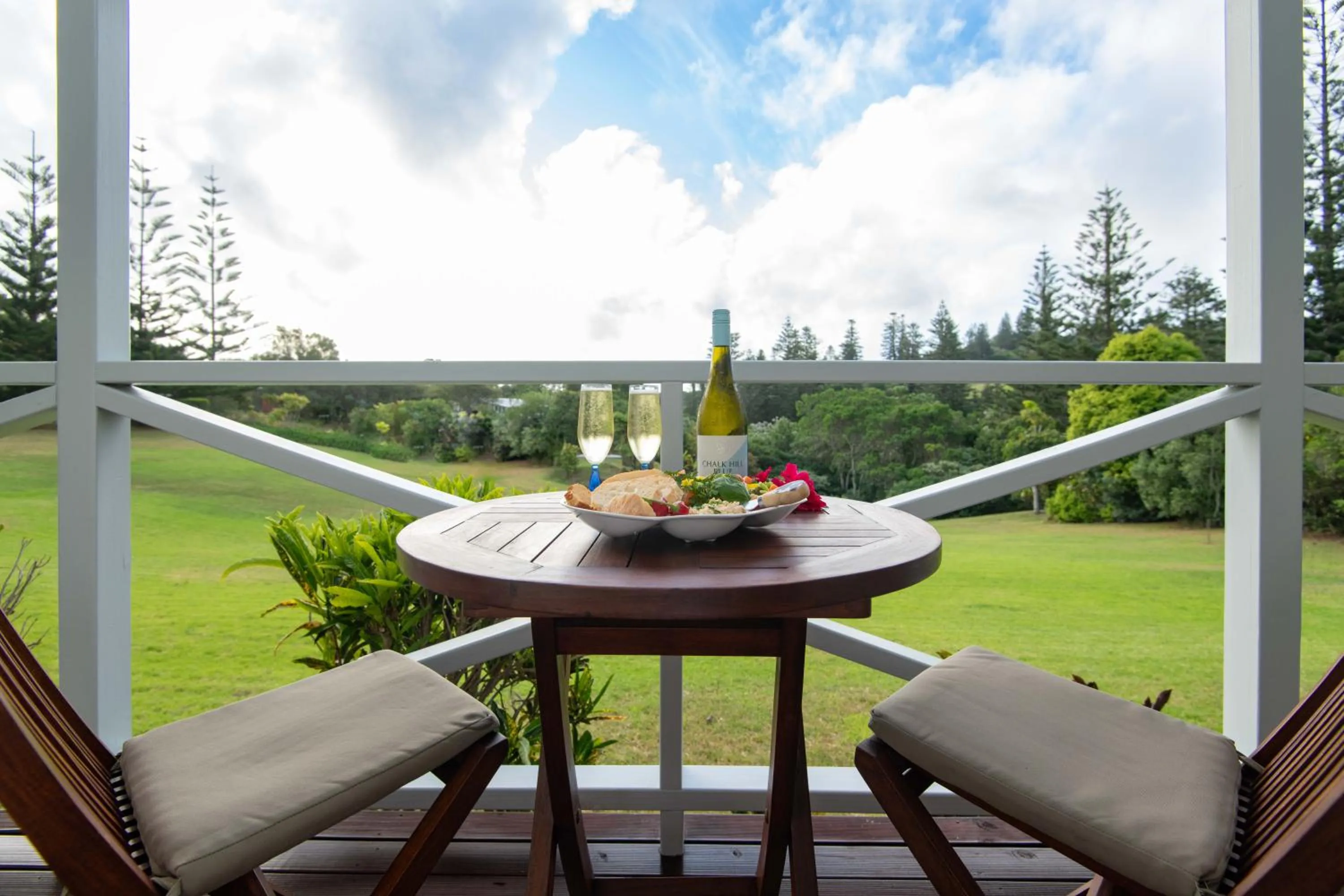 Balcony/Terrace in Poinciana Cottages