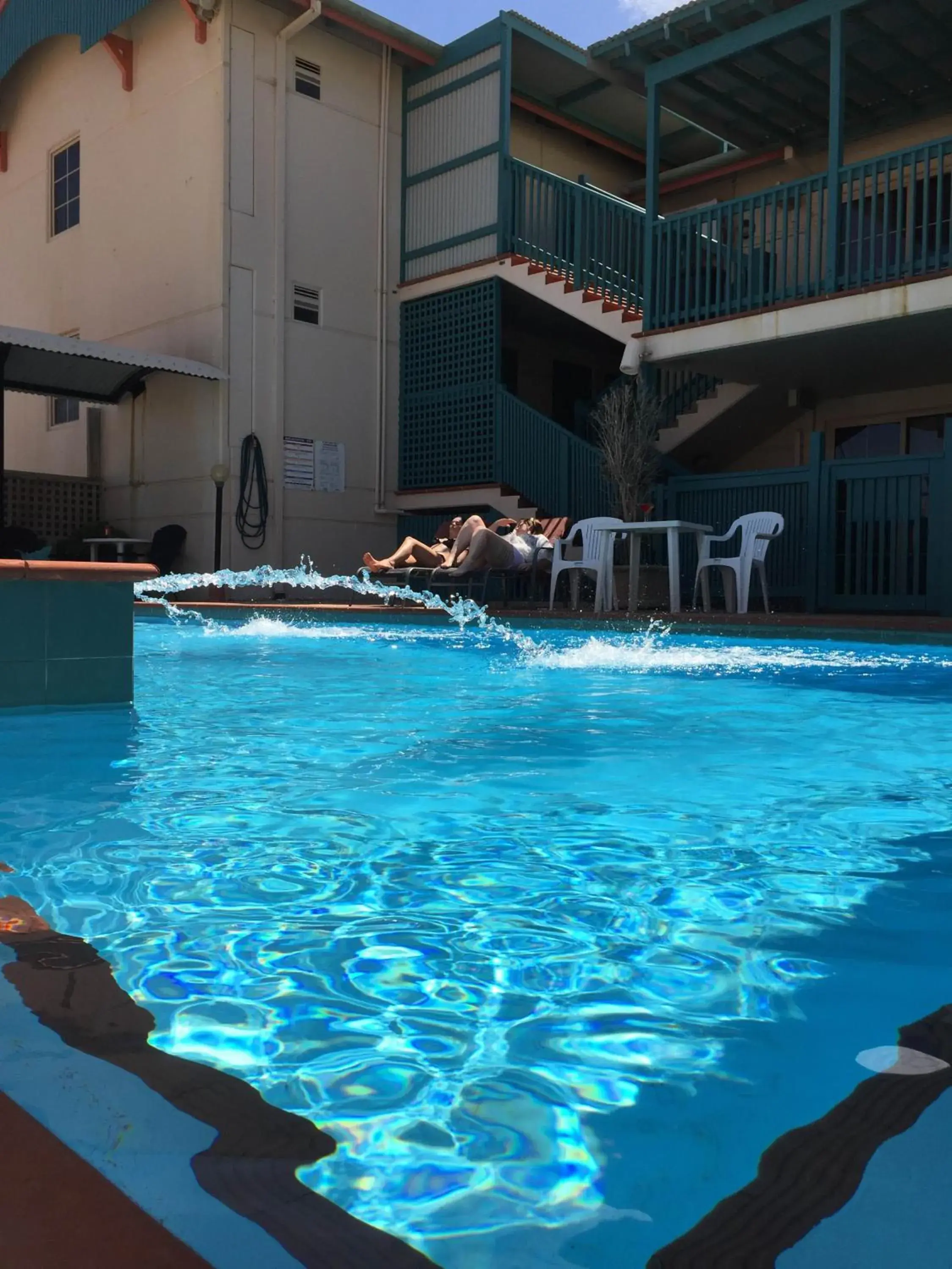 Swimming pool in Heritage Resort Shark Bay Swimming pool in Heritage Resort Shark Bay