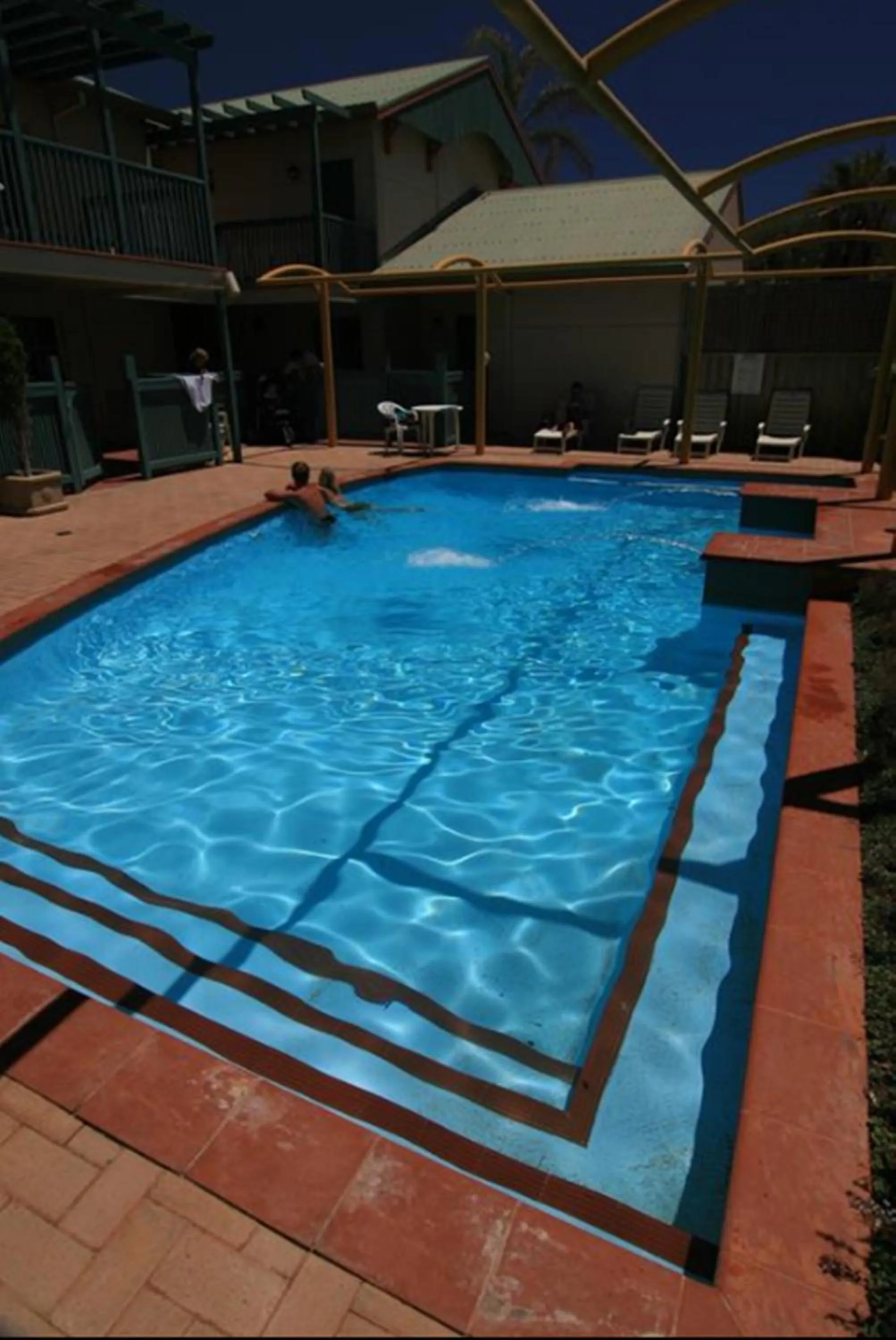 Swimming pool in Heritage Resort Shark Bay