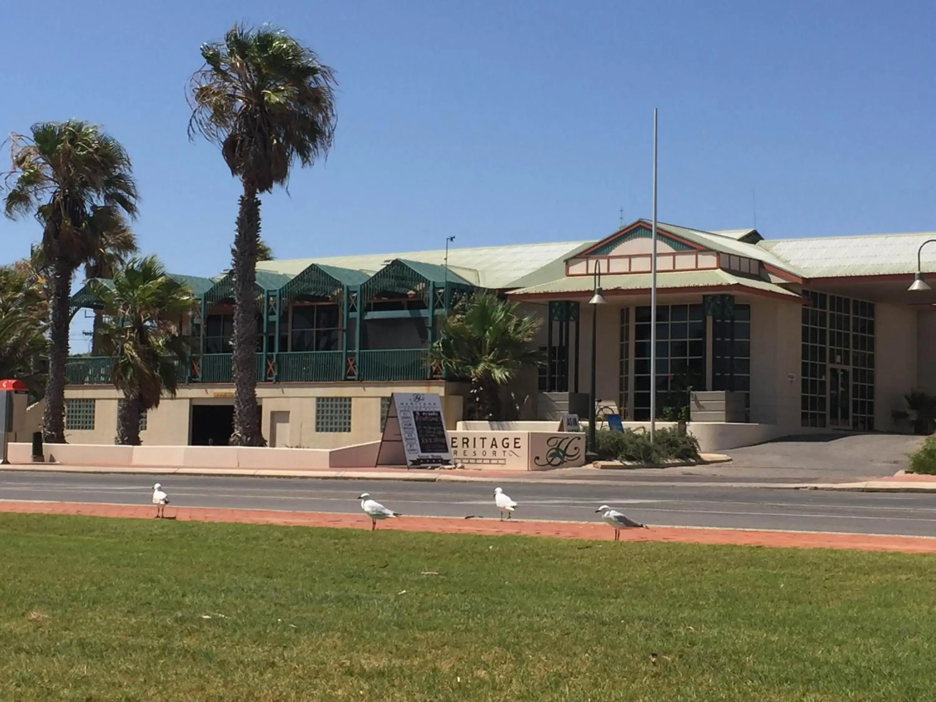 Property building in Heritage Resort Shark Bay Property building in Heritage Resort Shark Bay