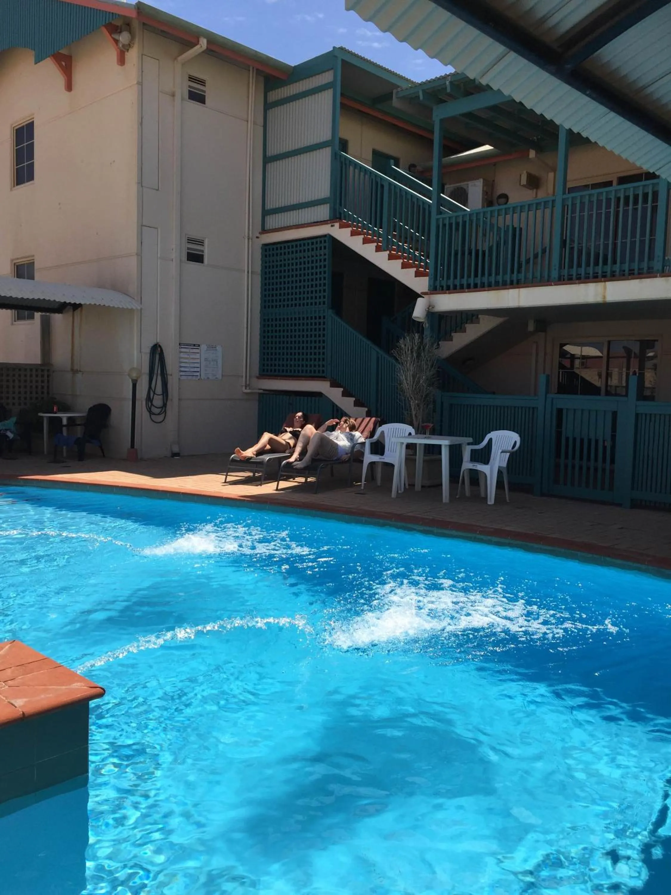 Swimming pool in Heritage Resort Shark Bay