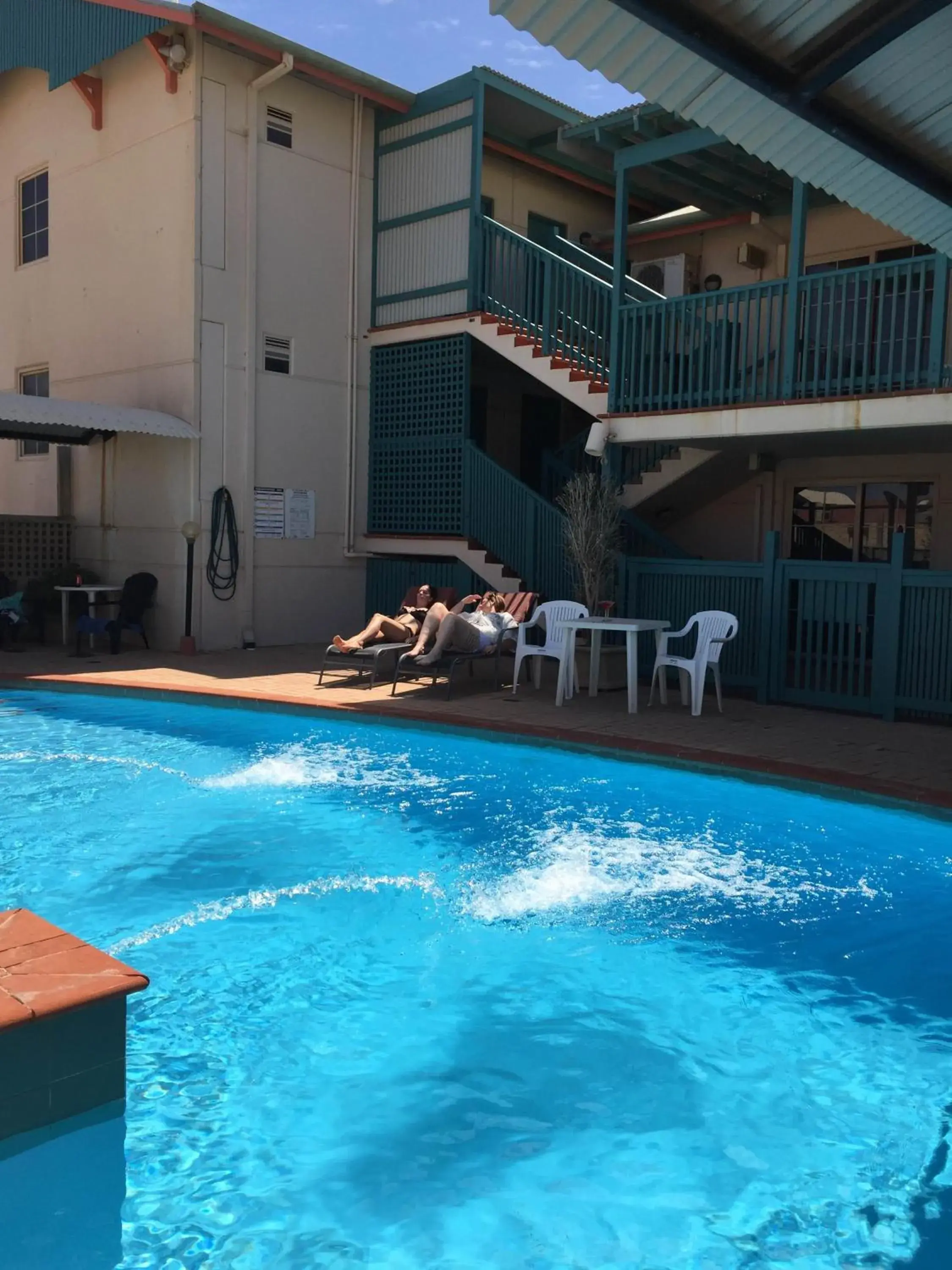 Swimming pool in Heritage Resort Shark Bay Swimming pool in Heritage Resort Shark Bay
