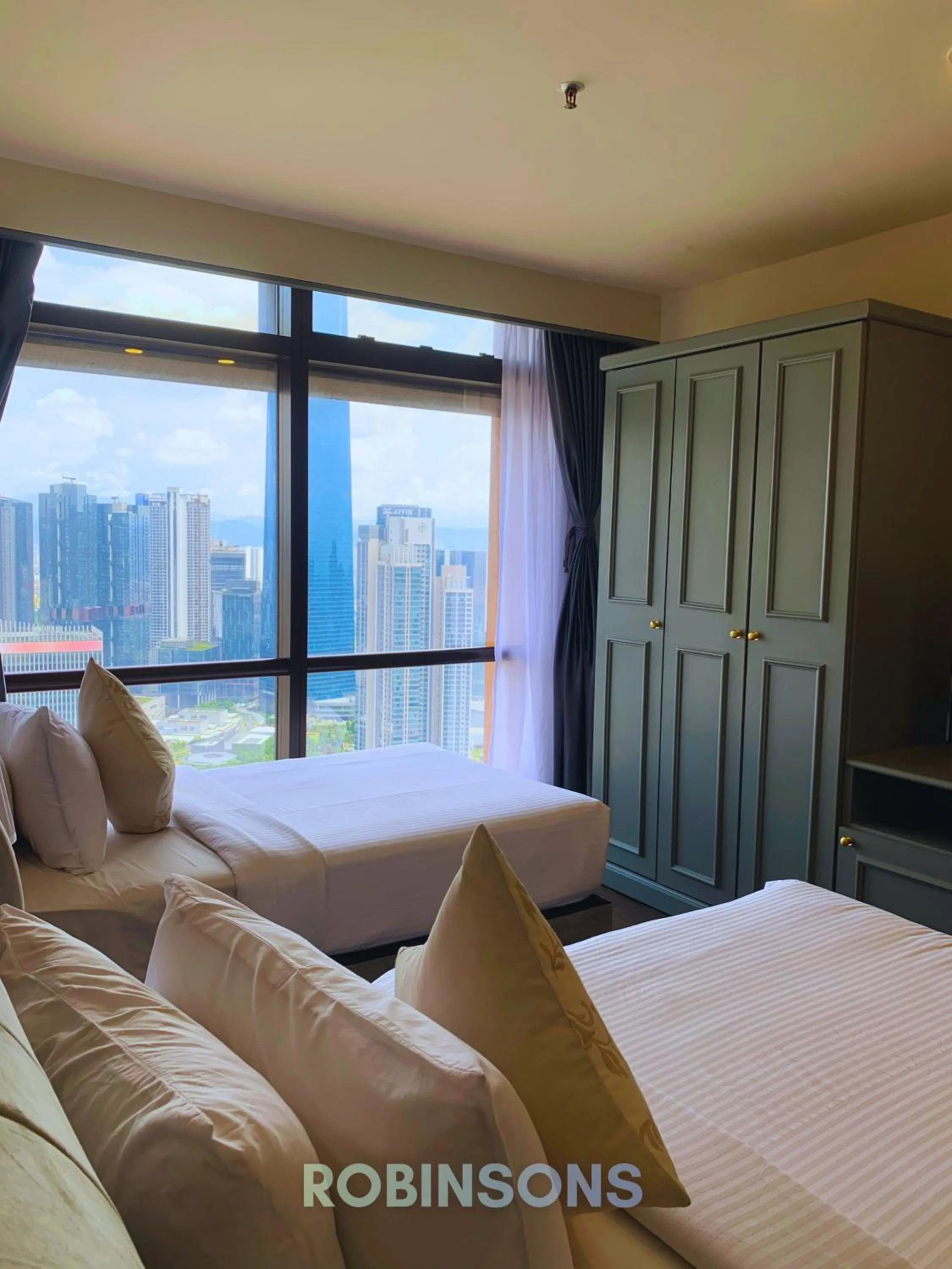 Bed in Serviced Apartments at Times Square Kuala Lumpur by Robinsons