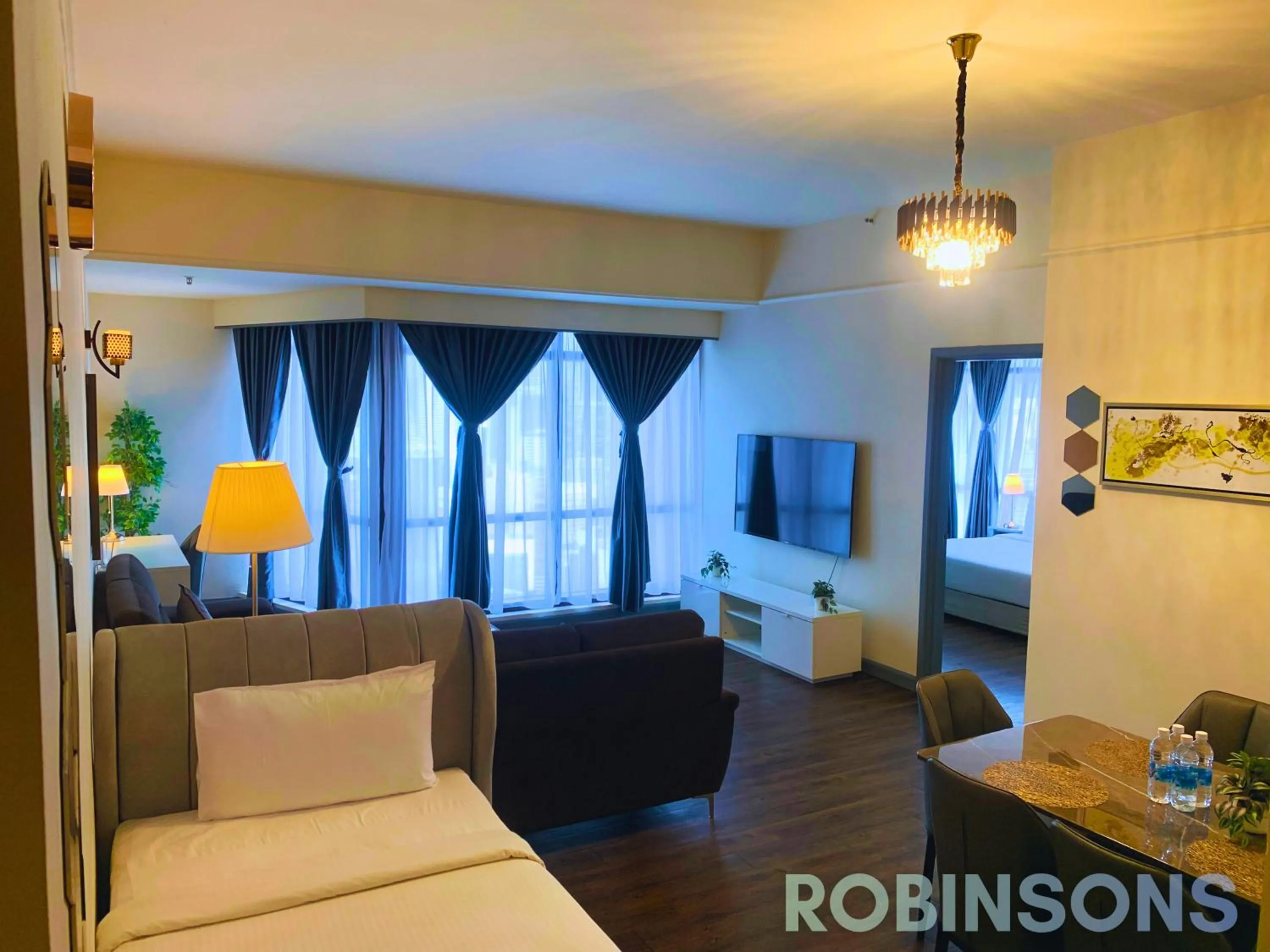 Communal lounge/ TV room in Serviced Apartments at Times Square Kuala Lumpur by Robinsons