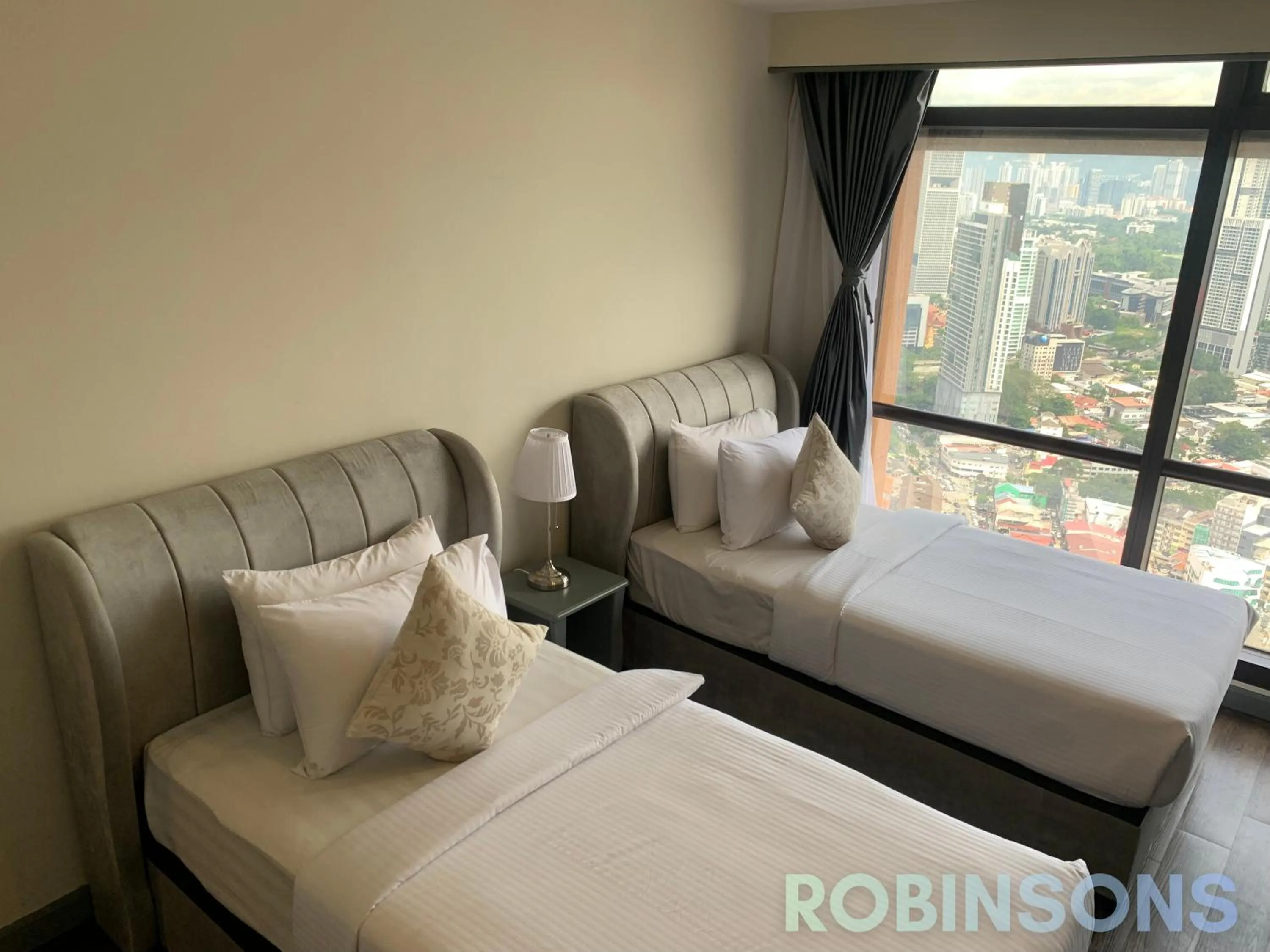 Bed in Serviced Apartments at Times Square Kuala Lumpur by Robinsons