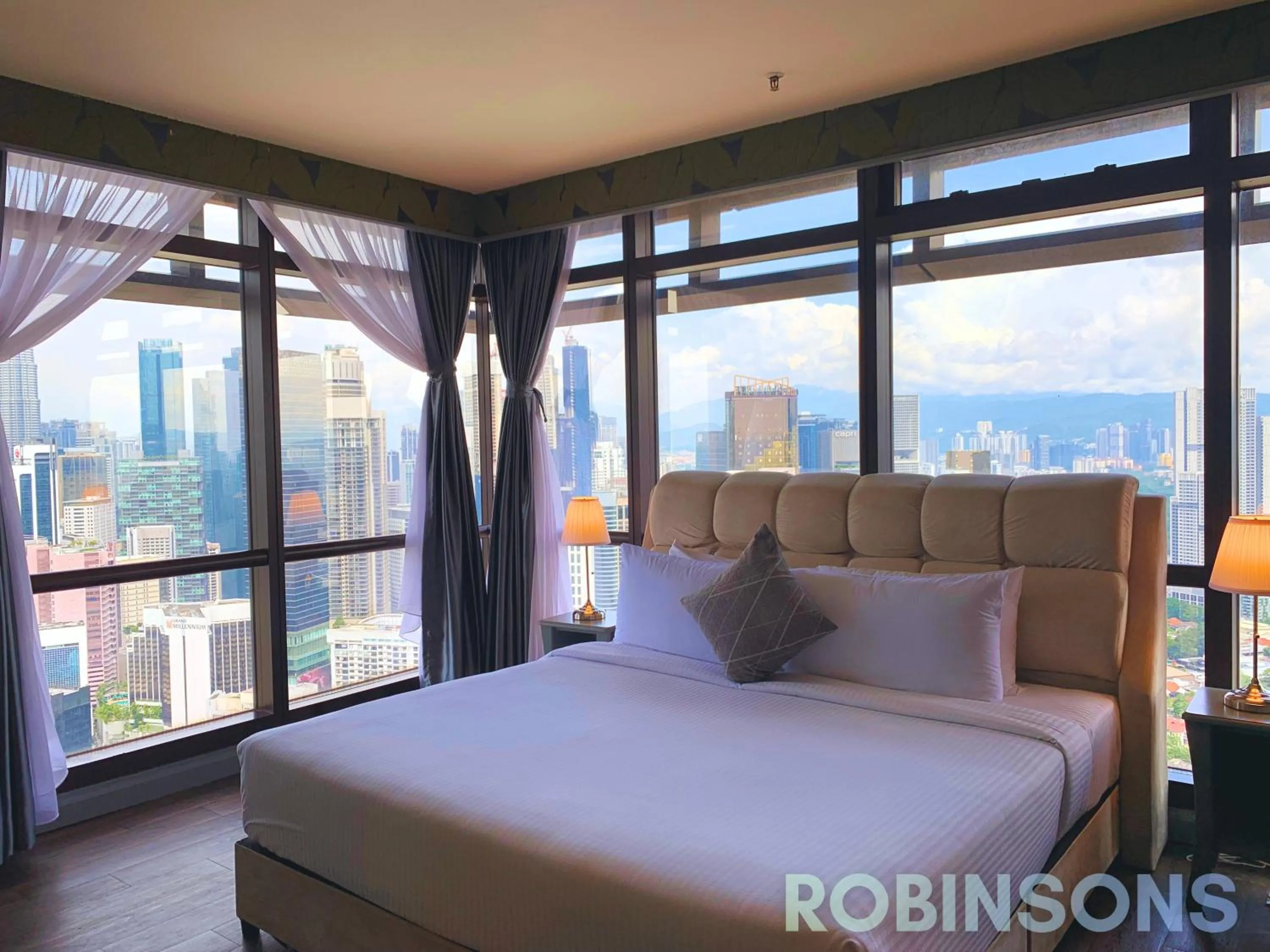 Bed in Serviced Apartments at Times Square Kuala Lumpur by Robinsons