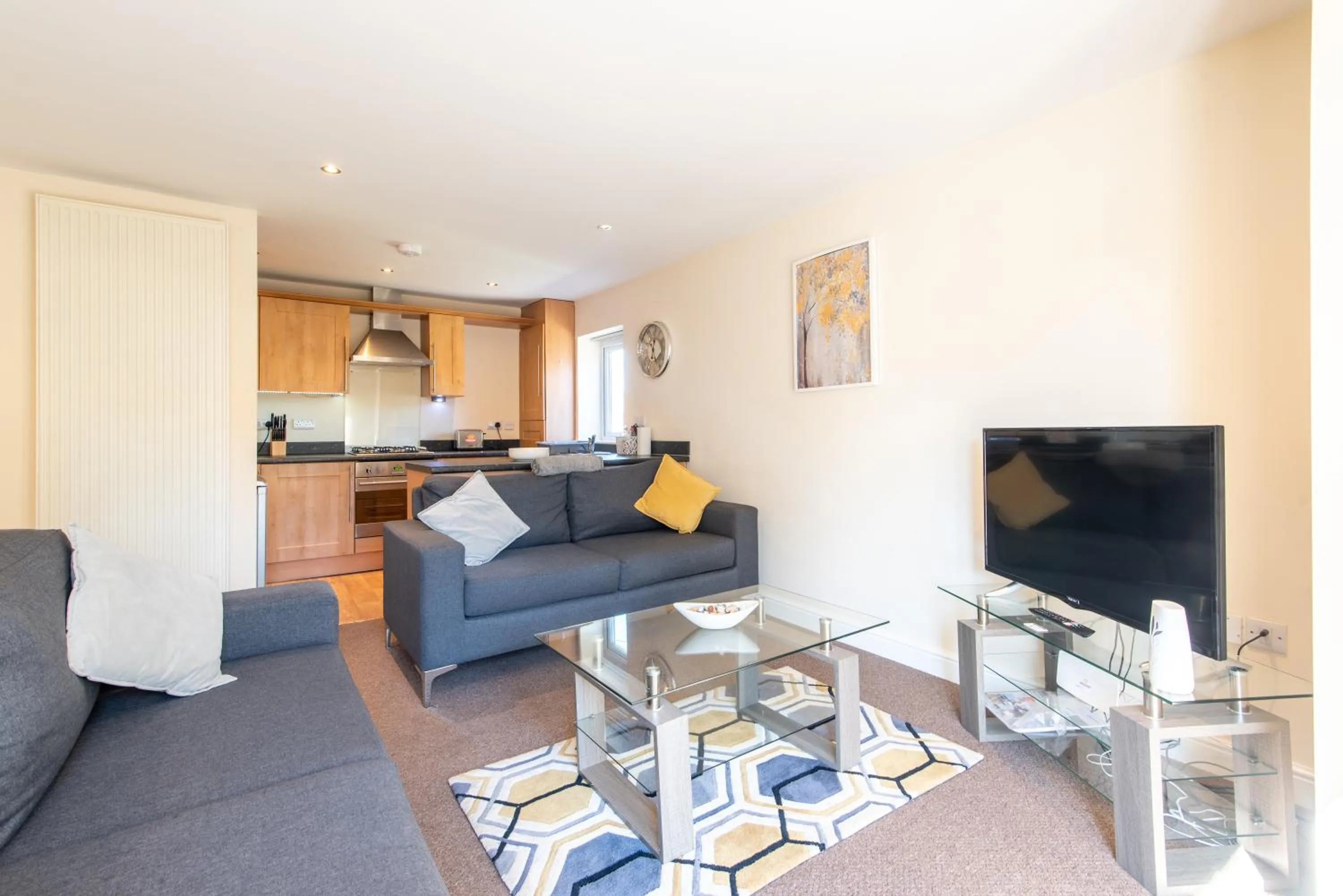 Living room in Apartment 11