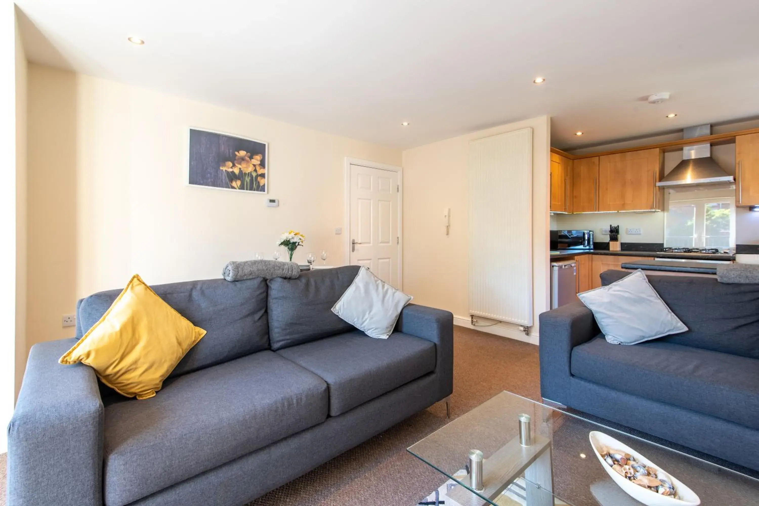 Living room in Apartment 11 Living room in Apartment 11