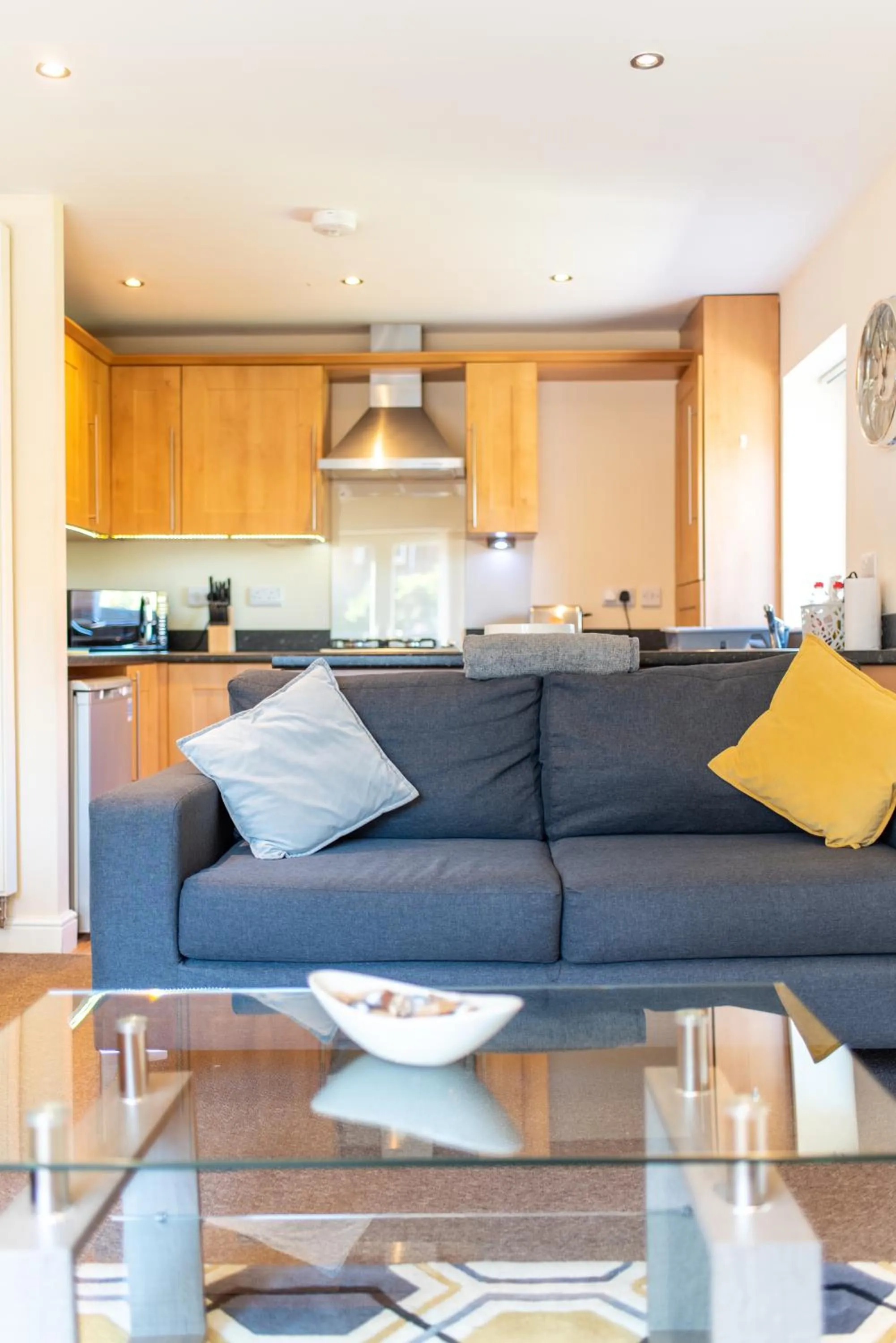 Living room in Apartment 11