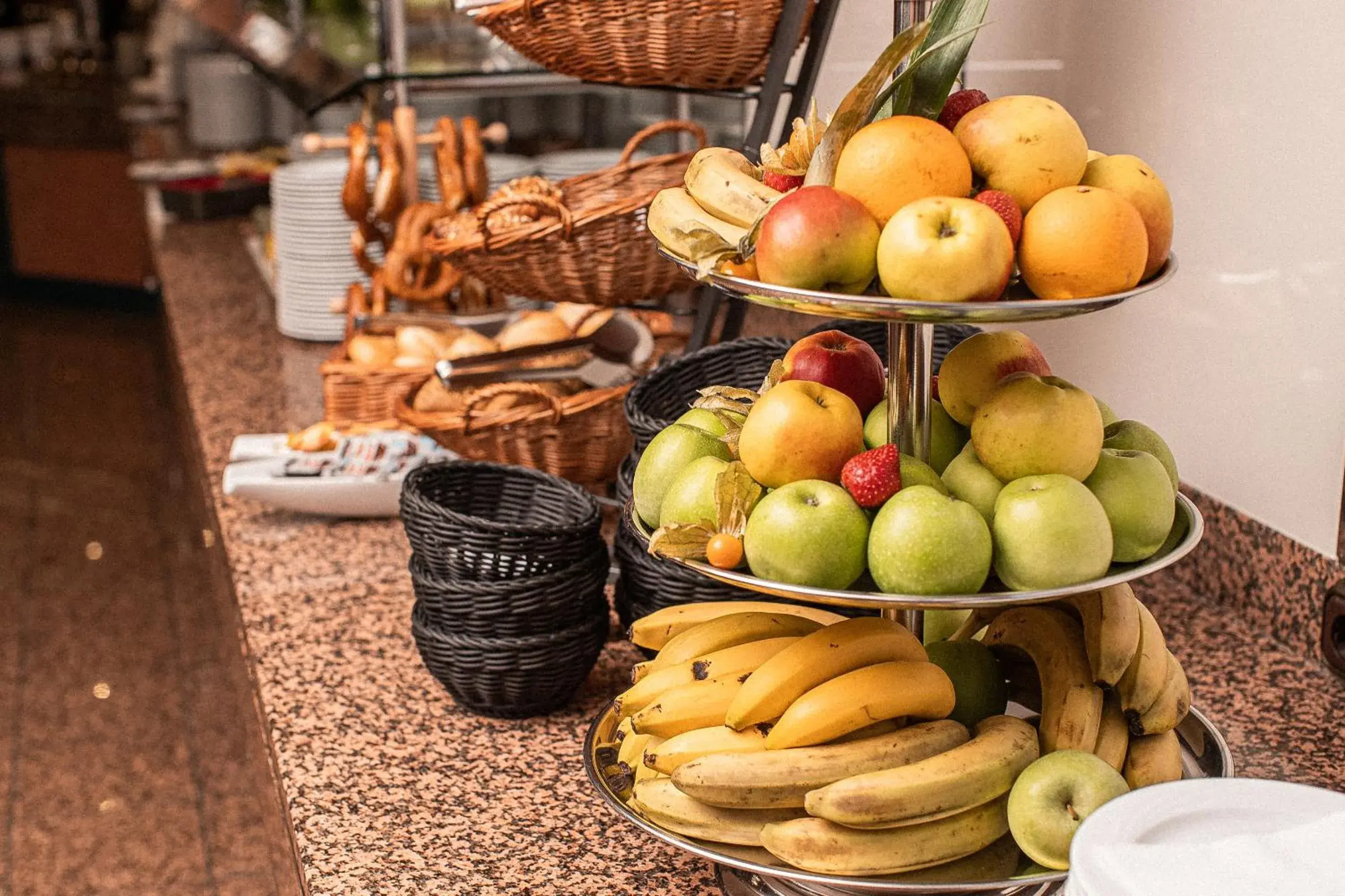 Buffet breakfast in PLAZA Hotel Gelsenkirchen Buffet breakfast in PLAZA Hotel Gelsenkirchen