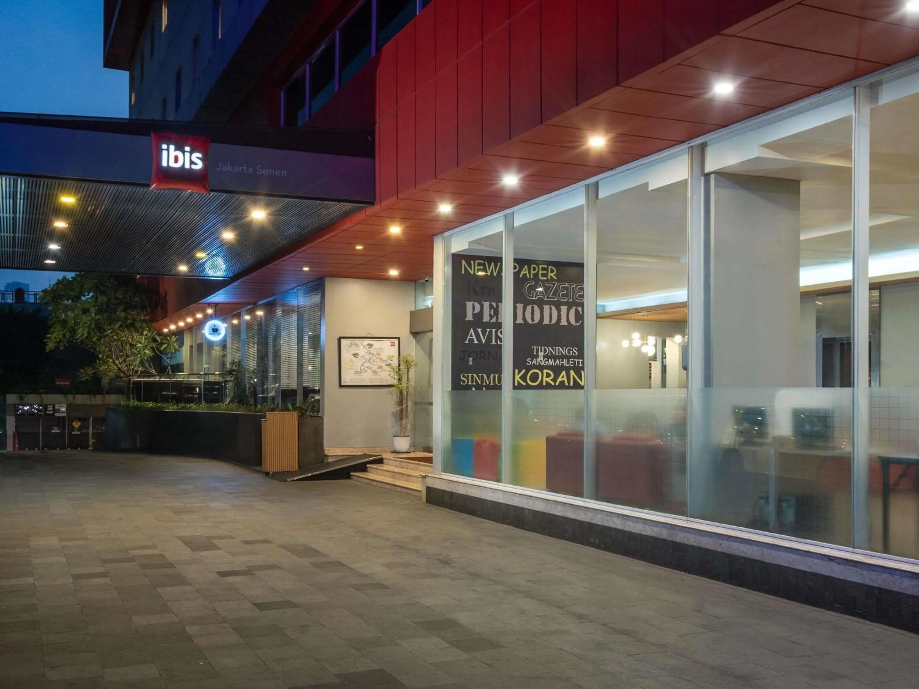 Property building in Ibis Jakarta Senen