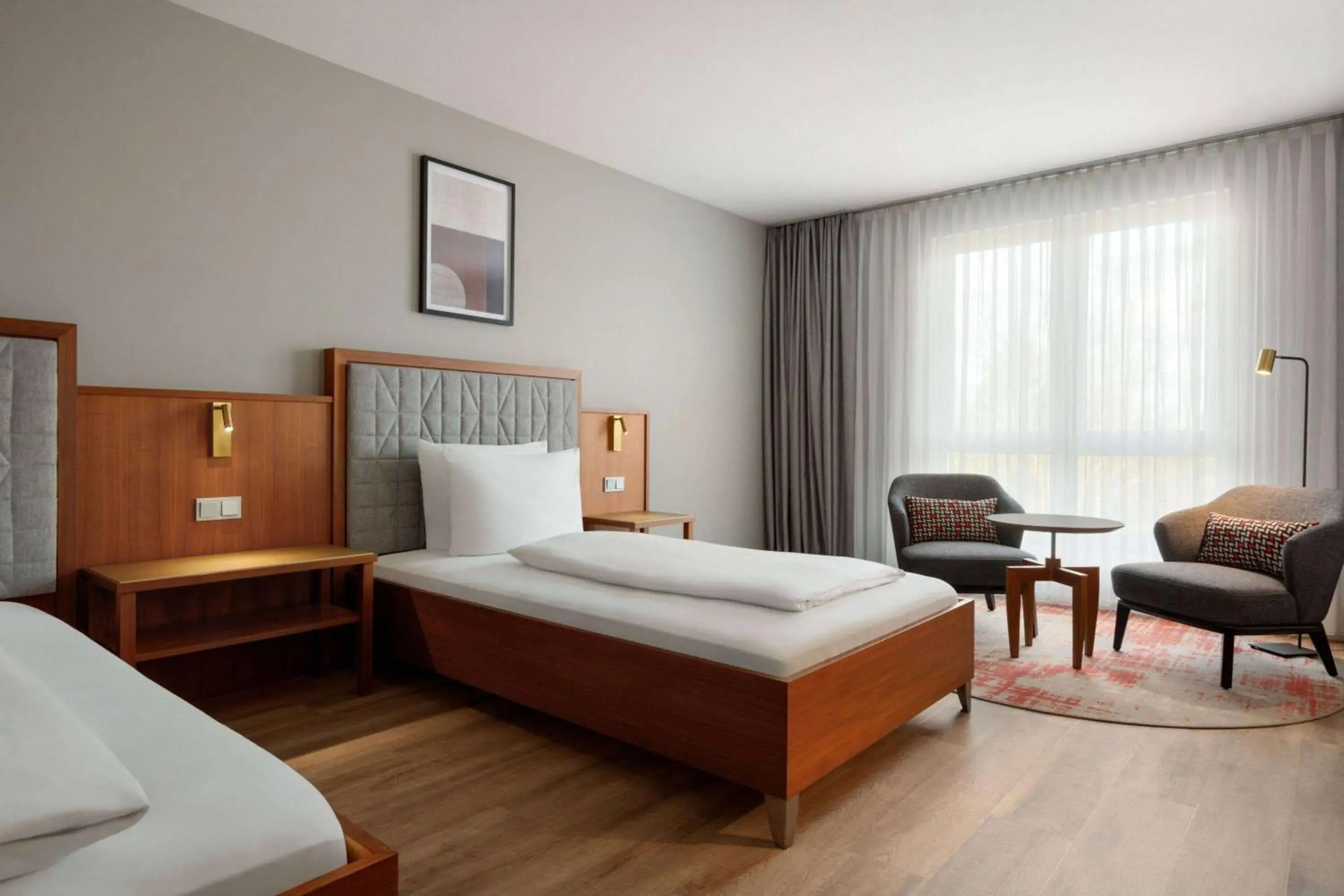 Bed in Ramada by Wyndham Duesseldorf Ratingen Bed in Ramada by Wyndham Duesseldorf Ratingen