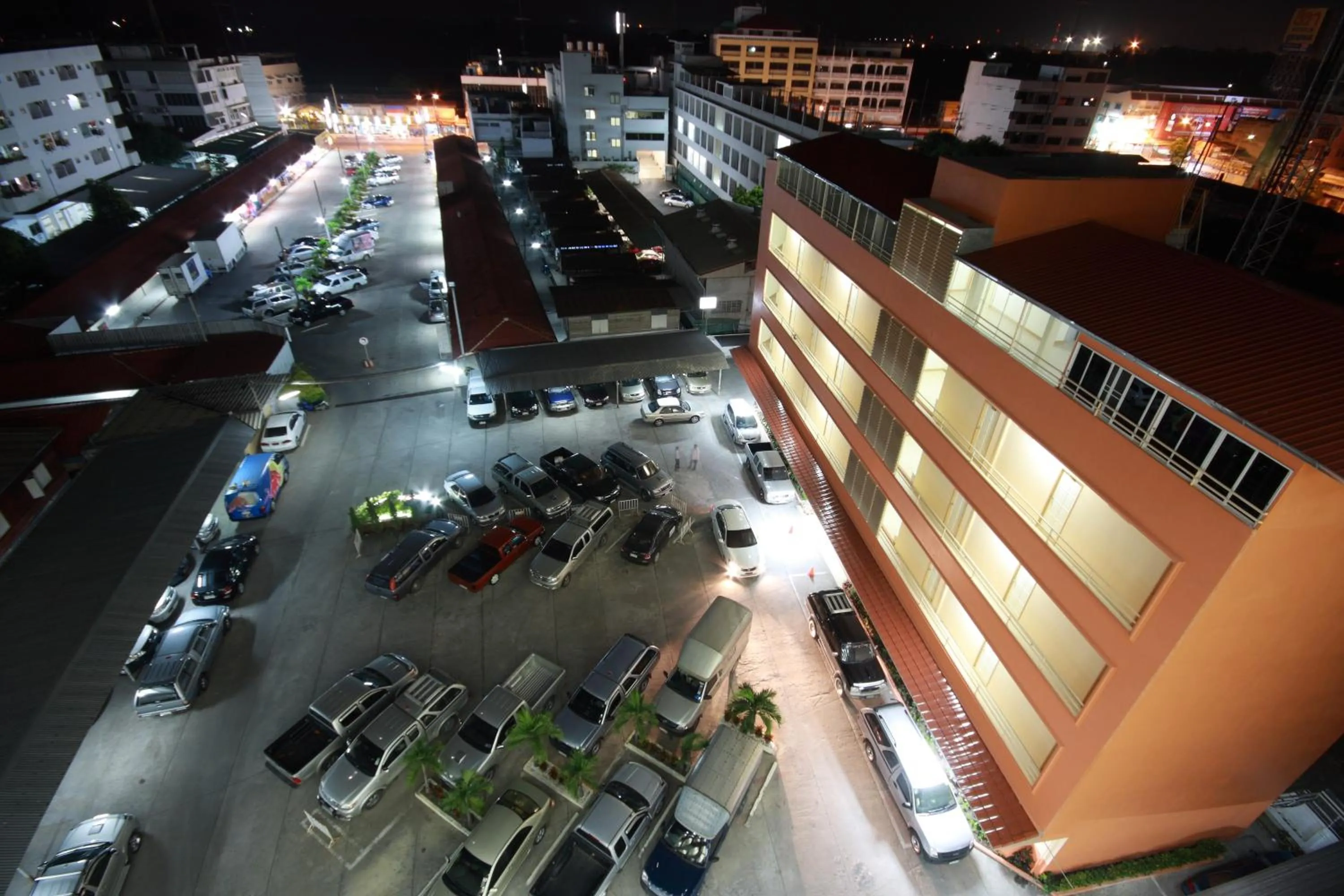 Parking in P.A. Place Hotel