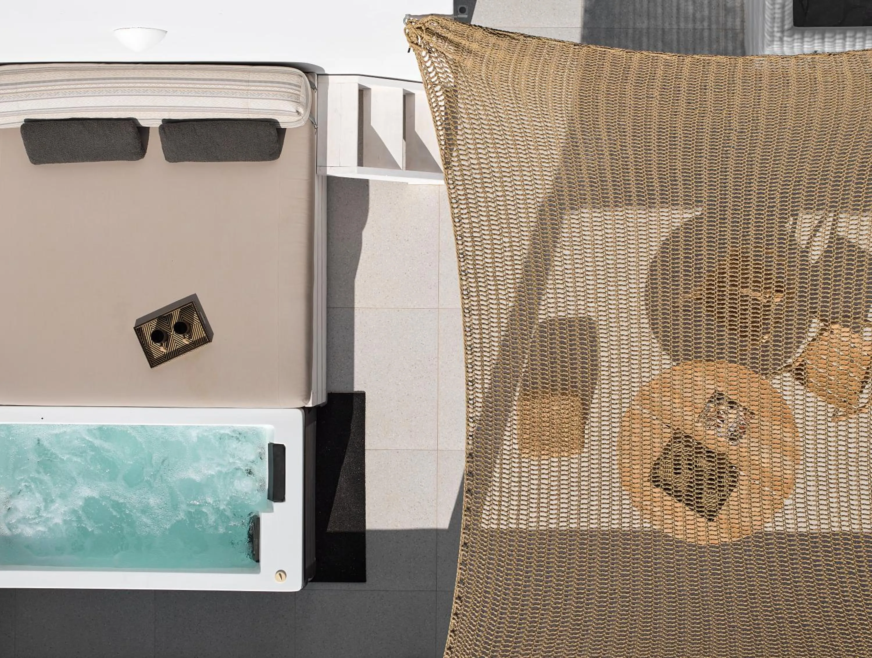 Hot Tub in Artemis Seaside Resort