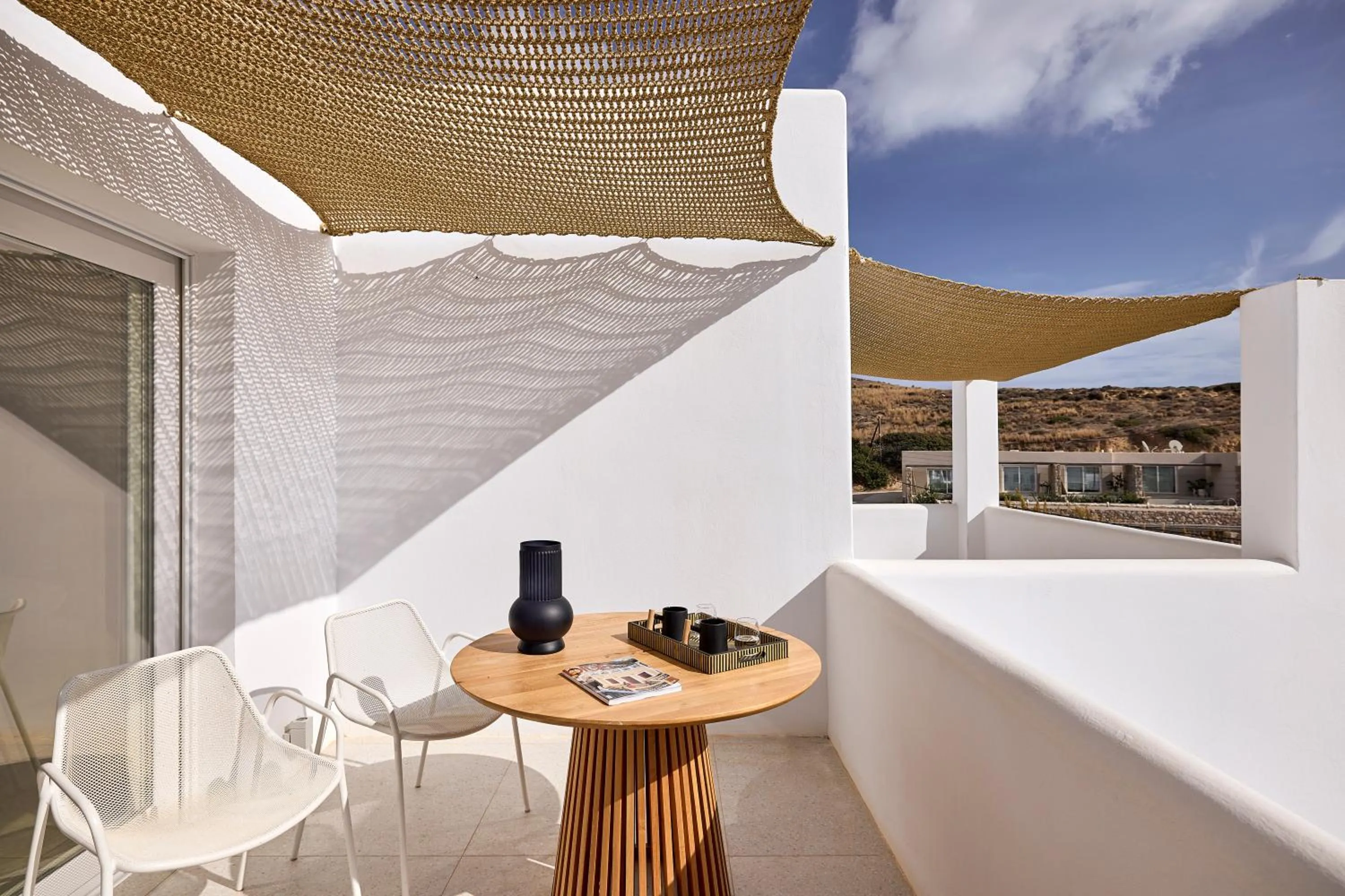 Balcony/Terrace in Artemis Seaside Resort