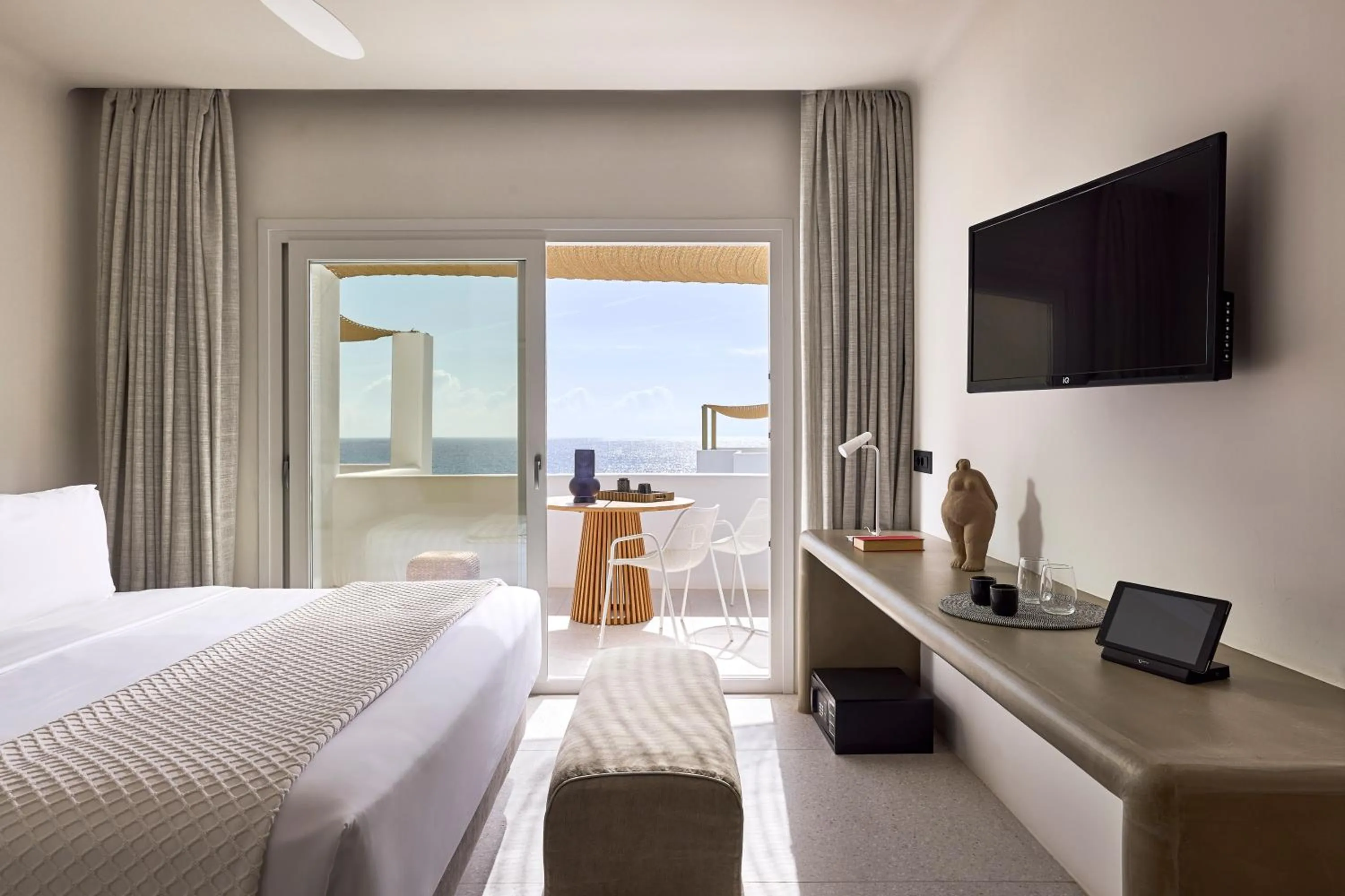 Bedroom, Bed in Artemis Seaside Resort