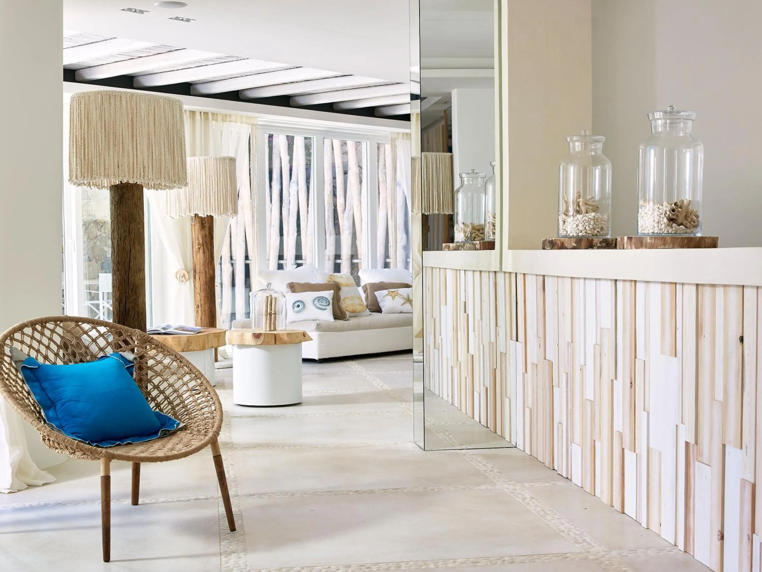 Decorative detail in Artemis Seaside Resort