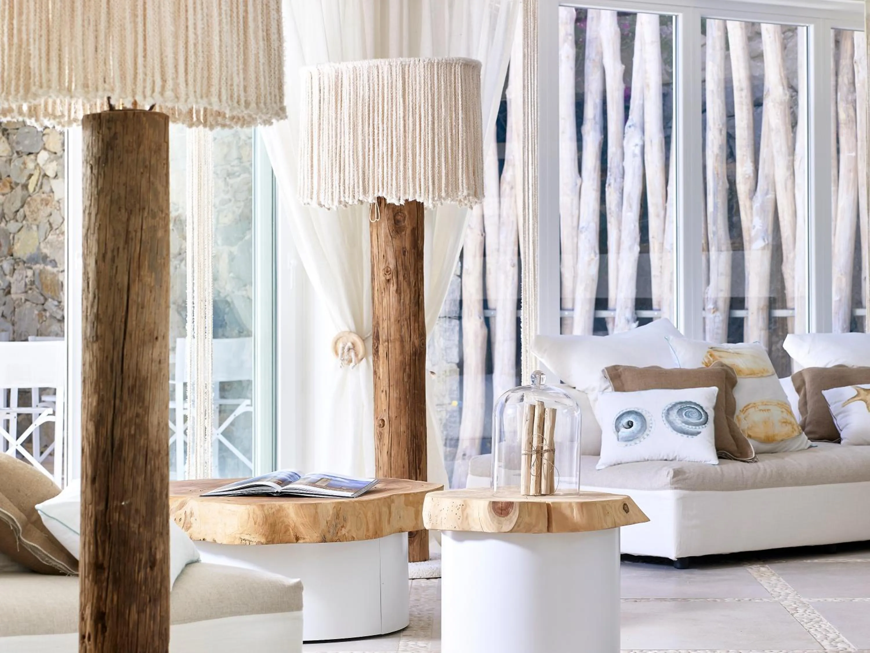 Decorative detail in Artemis Seaside Resort