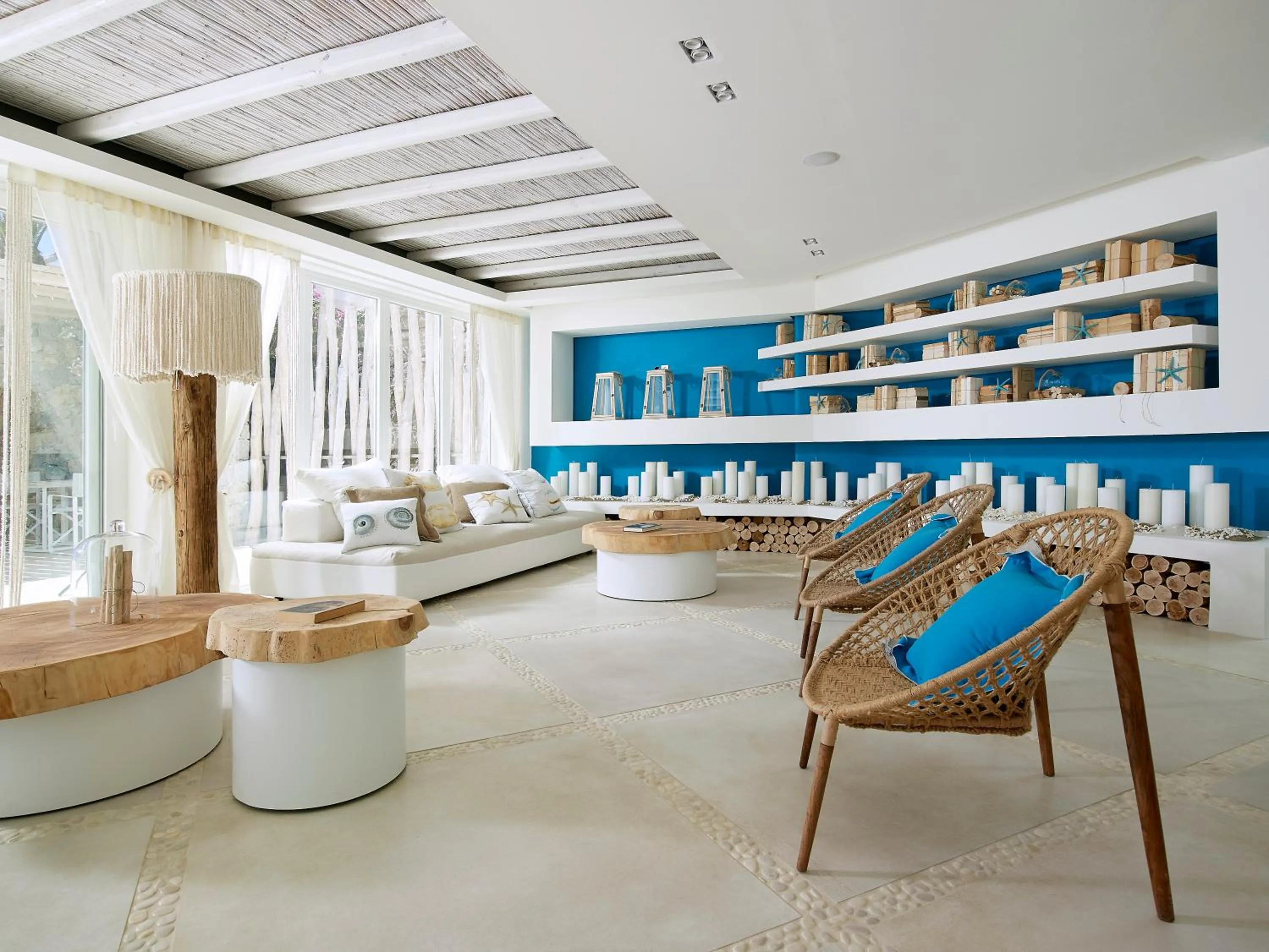 Decorative detail in Artemis Seaside Resort