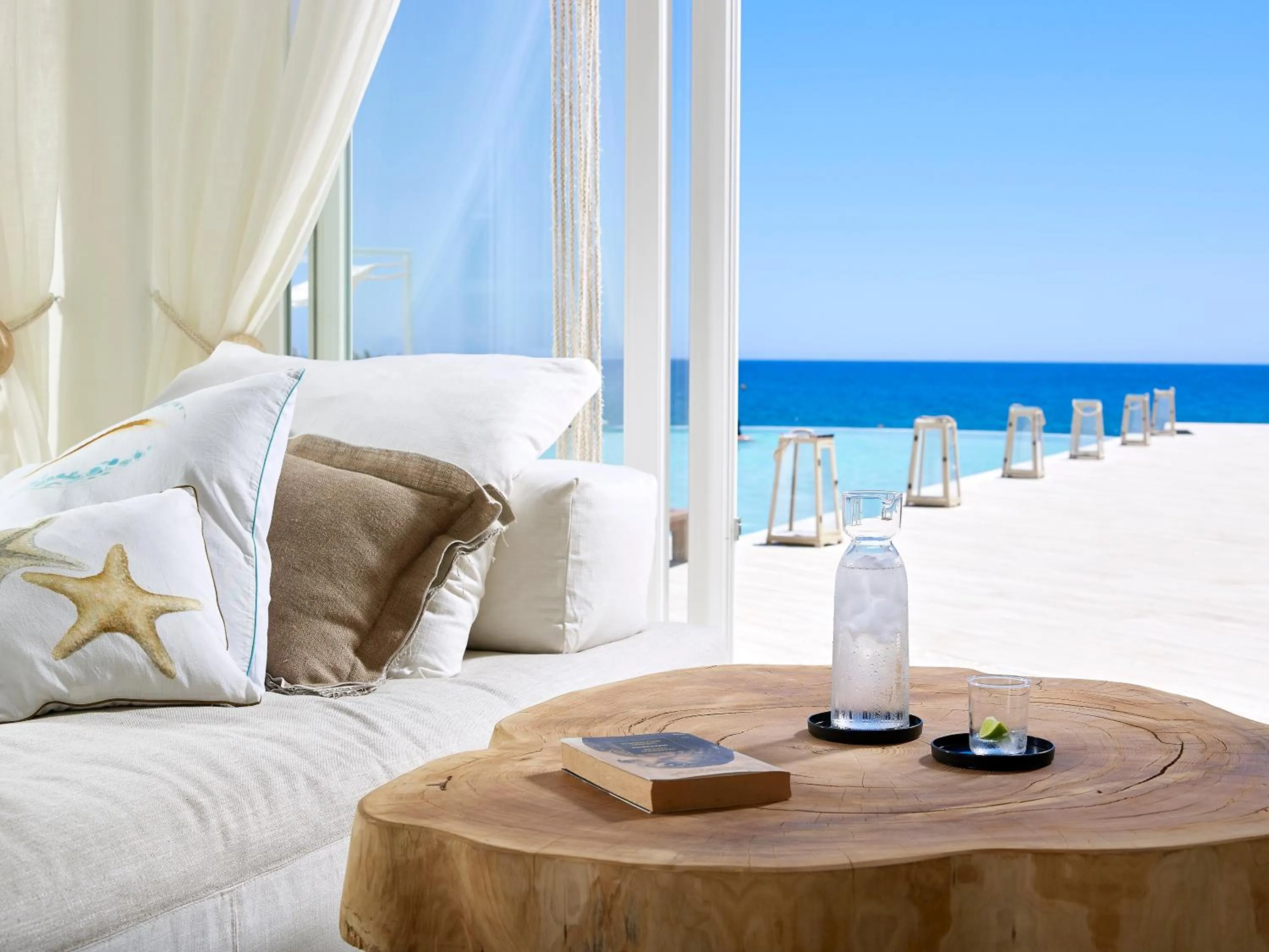 Decorative detail in Artemis Seaside Resort