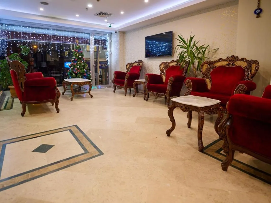 Lobby or reception in Istanbul Newcity Hotel