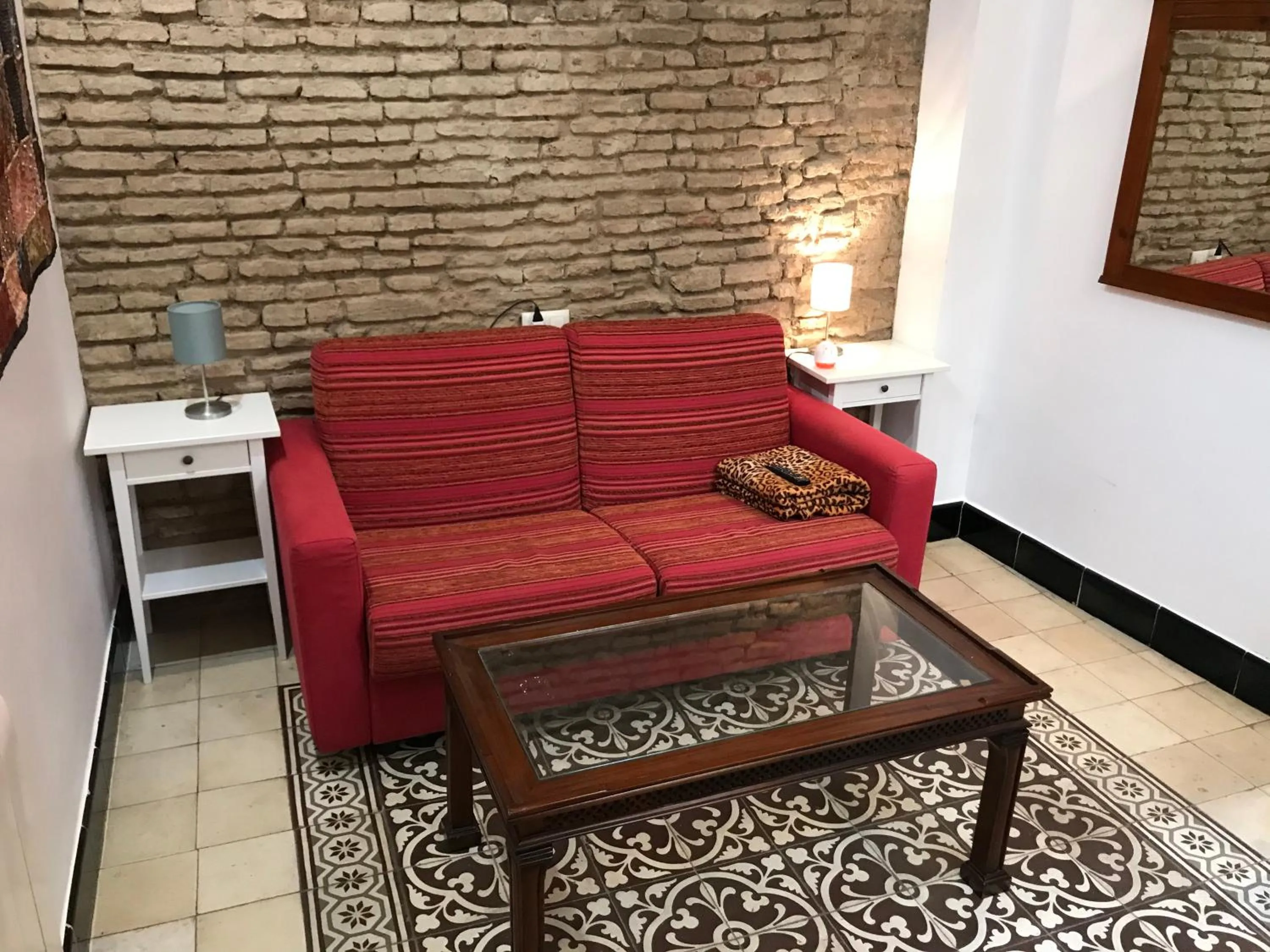Living room in PuraSevilla apartments