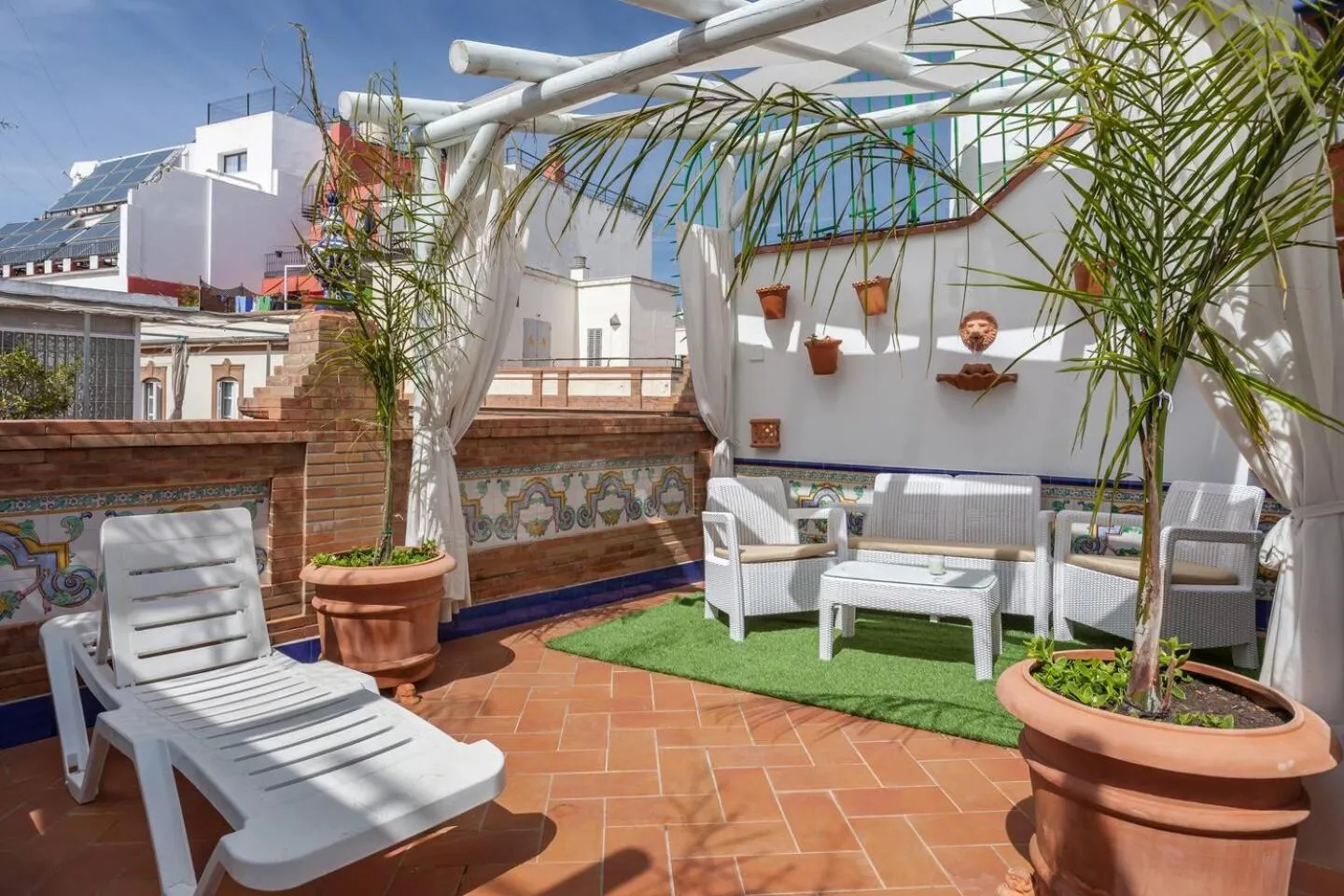 Balcony/Terrace in PuraSevilla apartments
