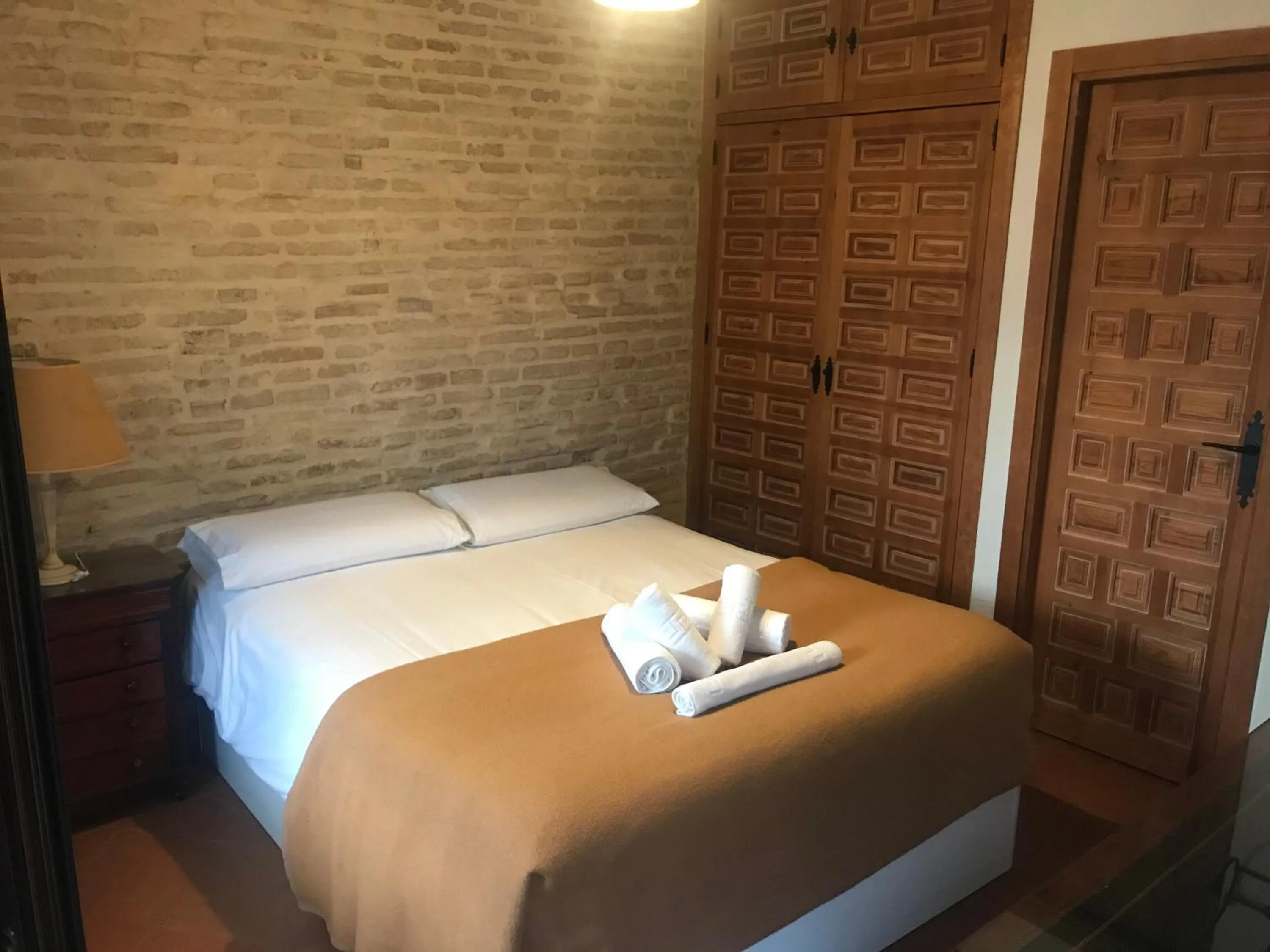 Bed in PuraSevilla apartments