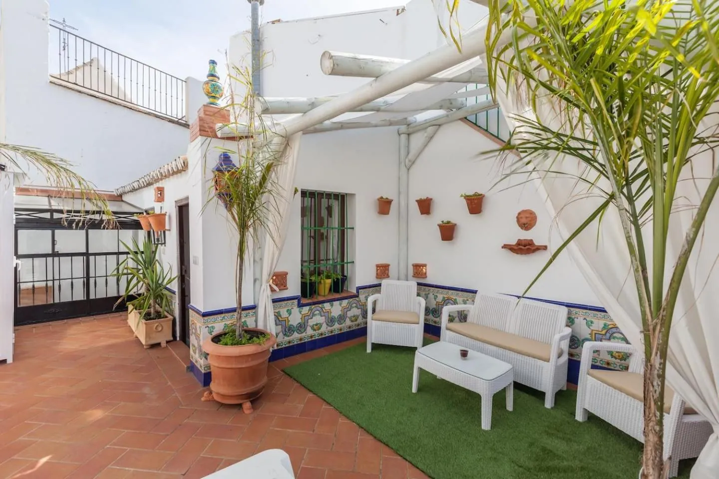 Balcony/Terrace in PuraSevilla apartments