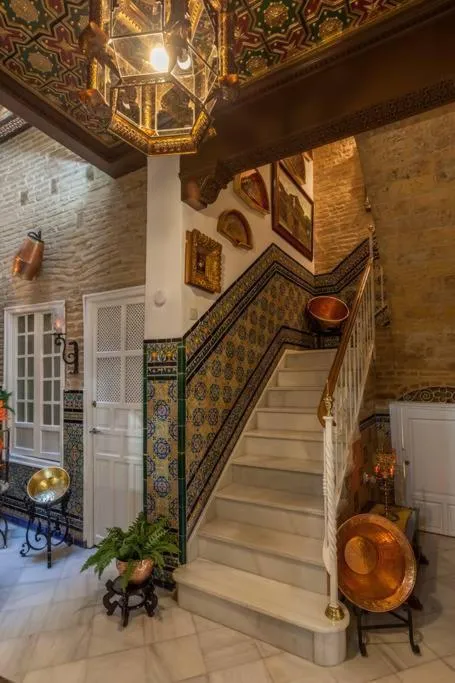Lobby or reception in PuraSevilla apartments