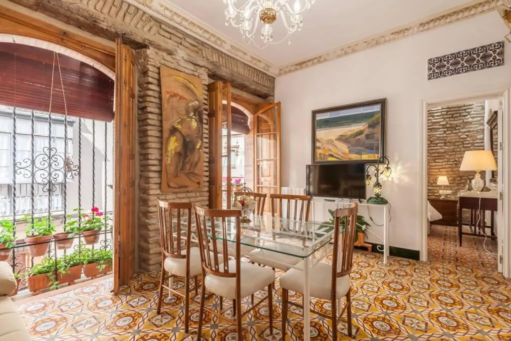 Living room in PuraSevilla apartments