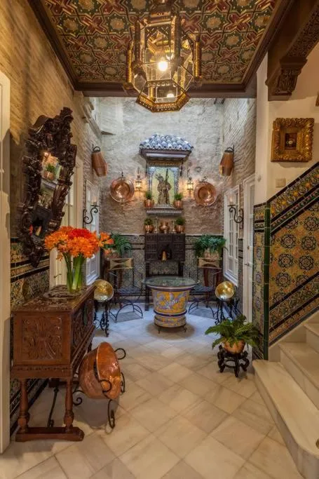 Lobby or reception in PuraSevilla apartments