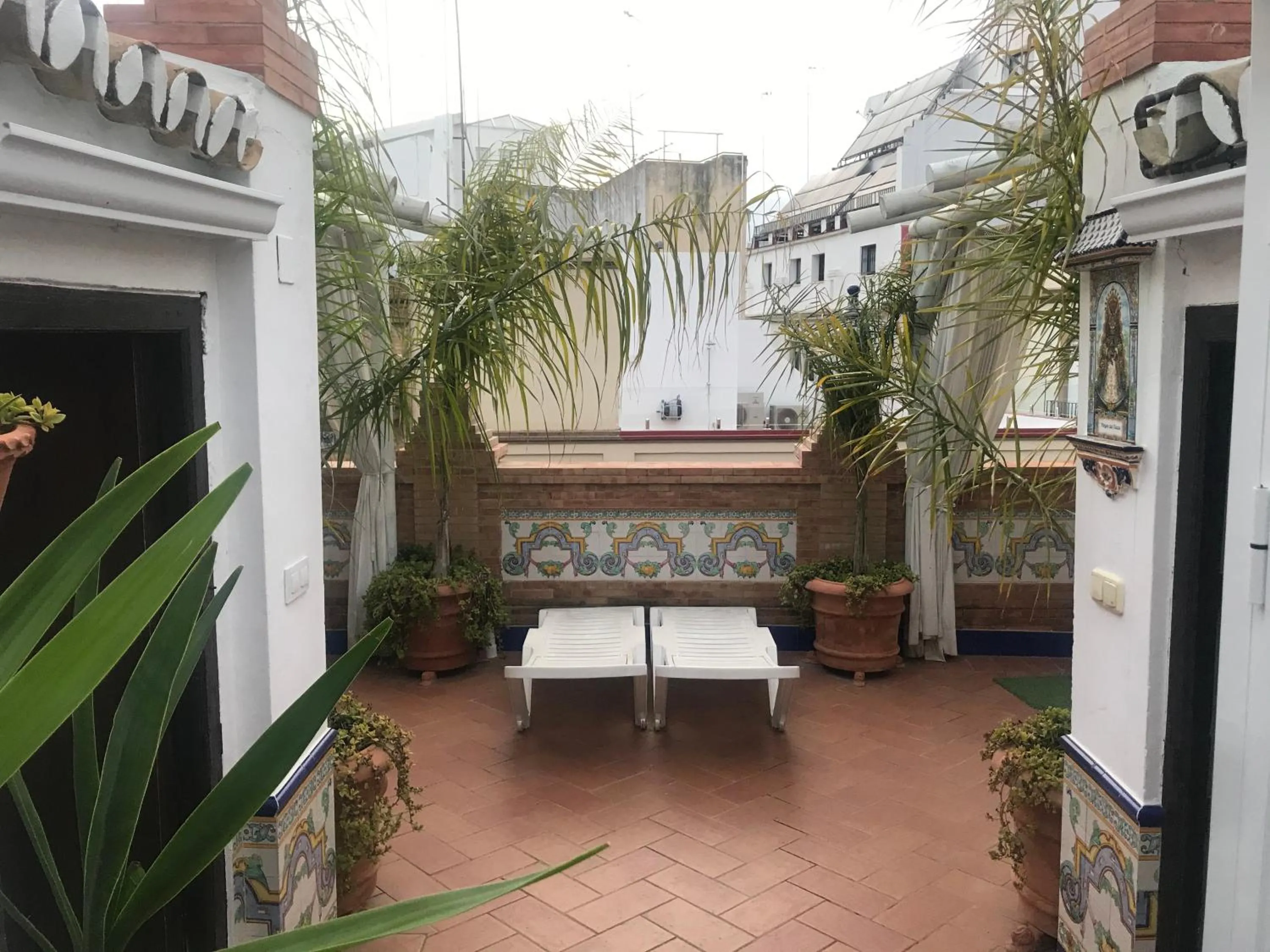 Balcony/Terrace in PuraSevilla apartments