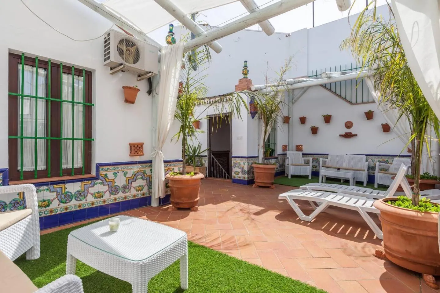 Balcony/Terrace in PuraSevilla apartments