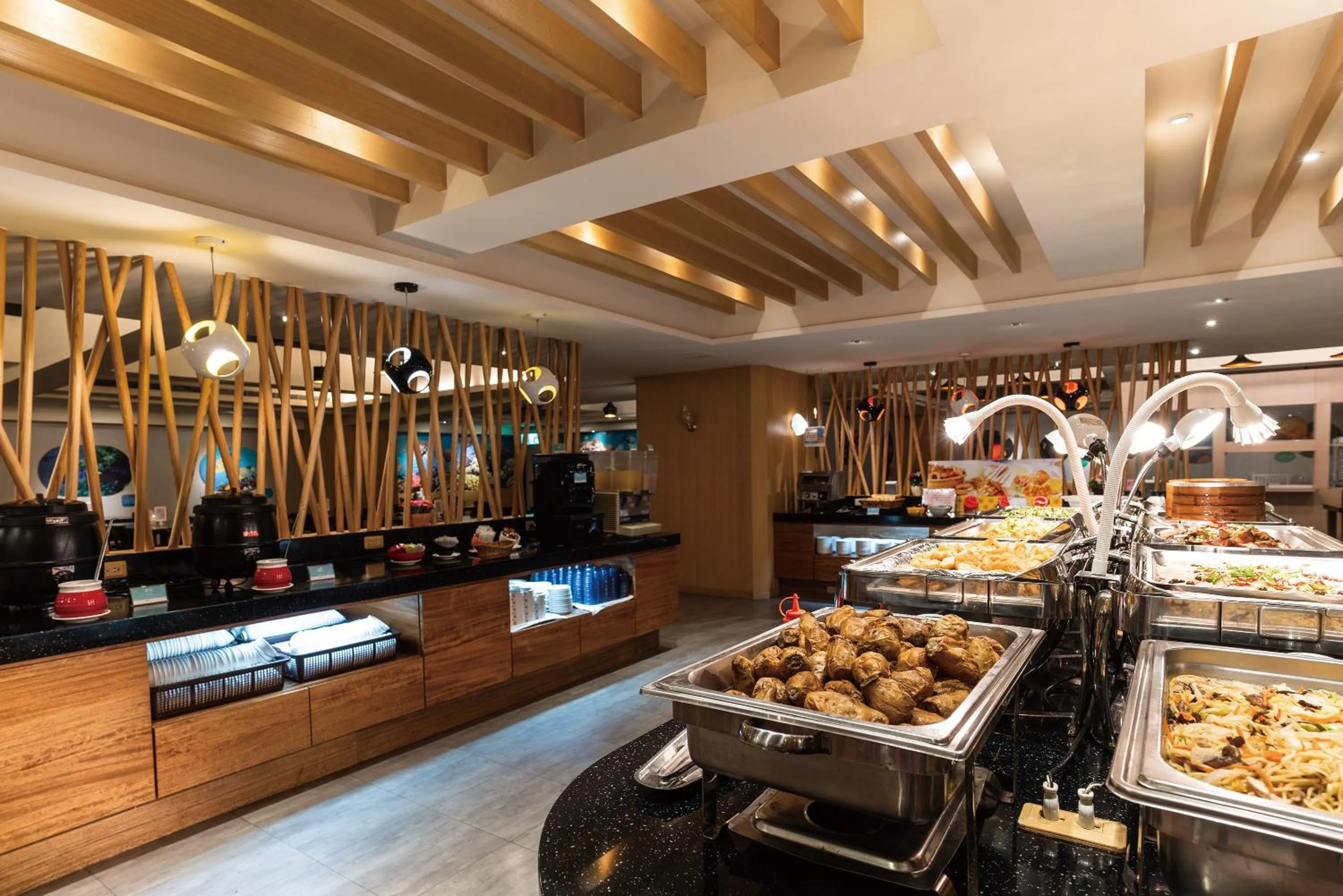 Food and drinks in Fish Hotel Taitung