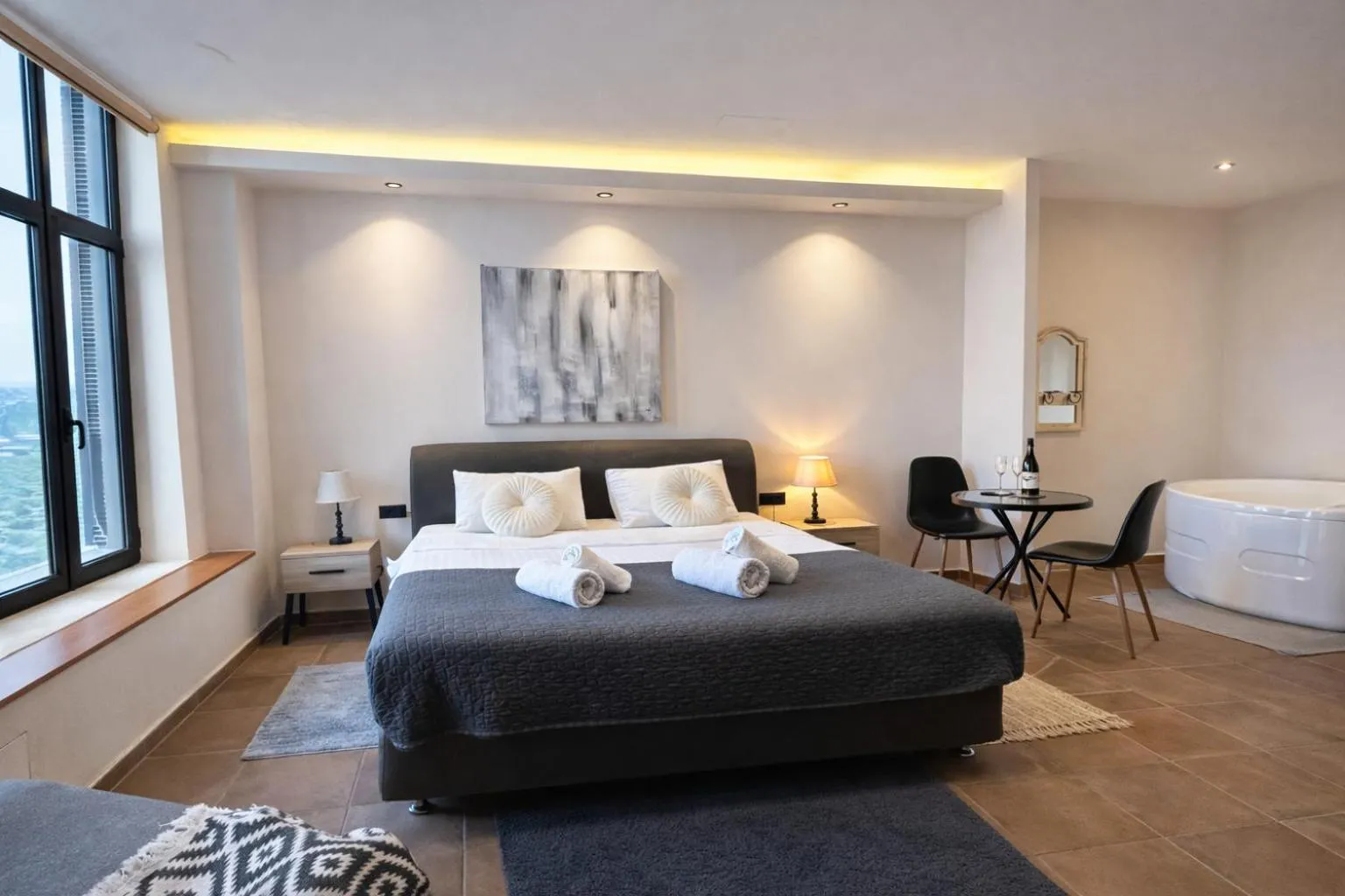 Deluxe Double Room with Sea View - single occupancy in Endless Blue Suites