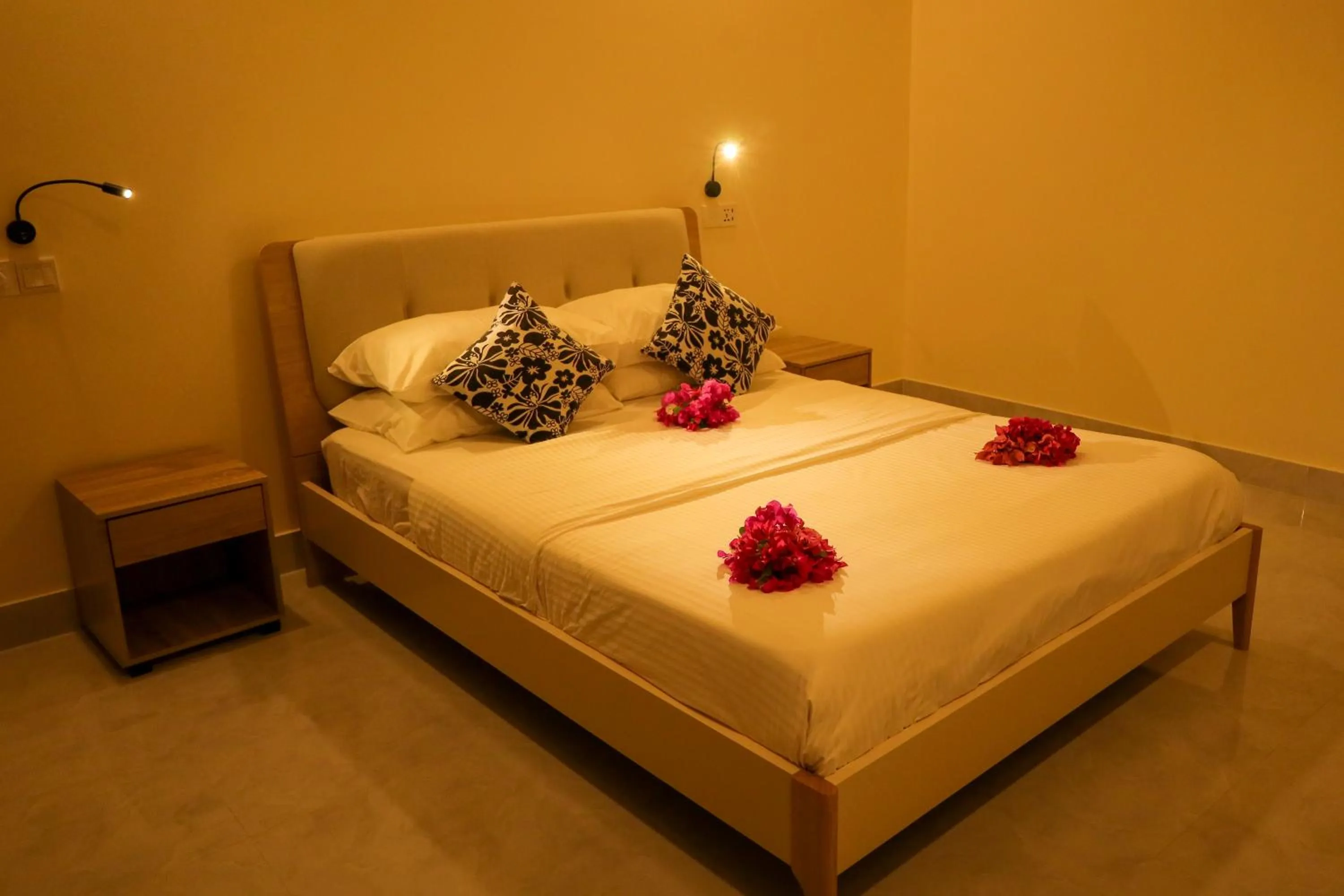 Bed in Charming Holiday Lodge