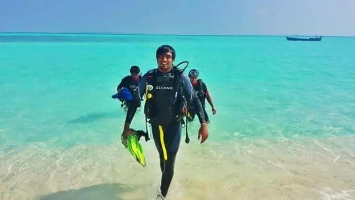 Diving in Charming Holiday Lodge