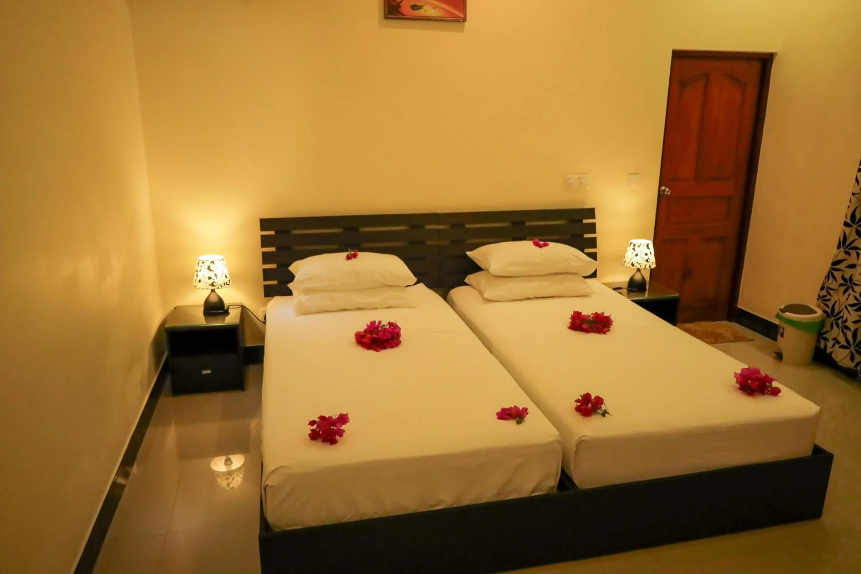 Bed in Charming Holiday Lodge