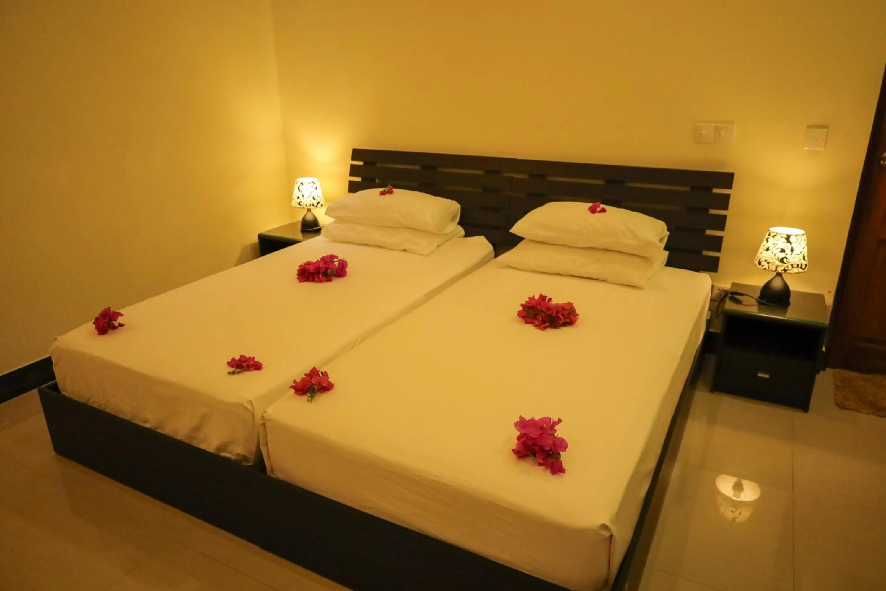 Bed in Charming Holiday Lodge