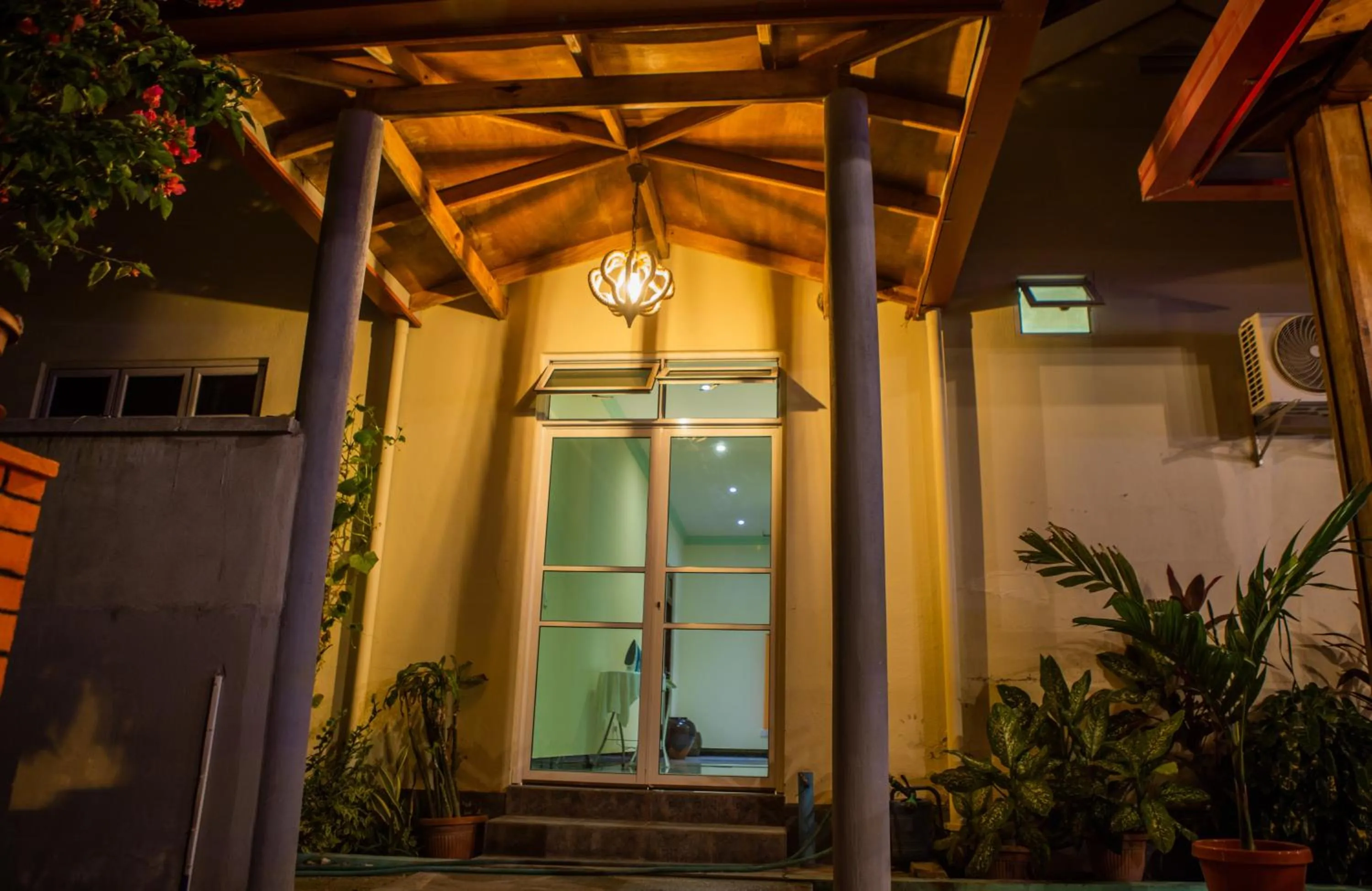 Balcony/Terrace in Charming Holiday Lodge
