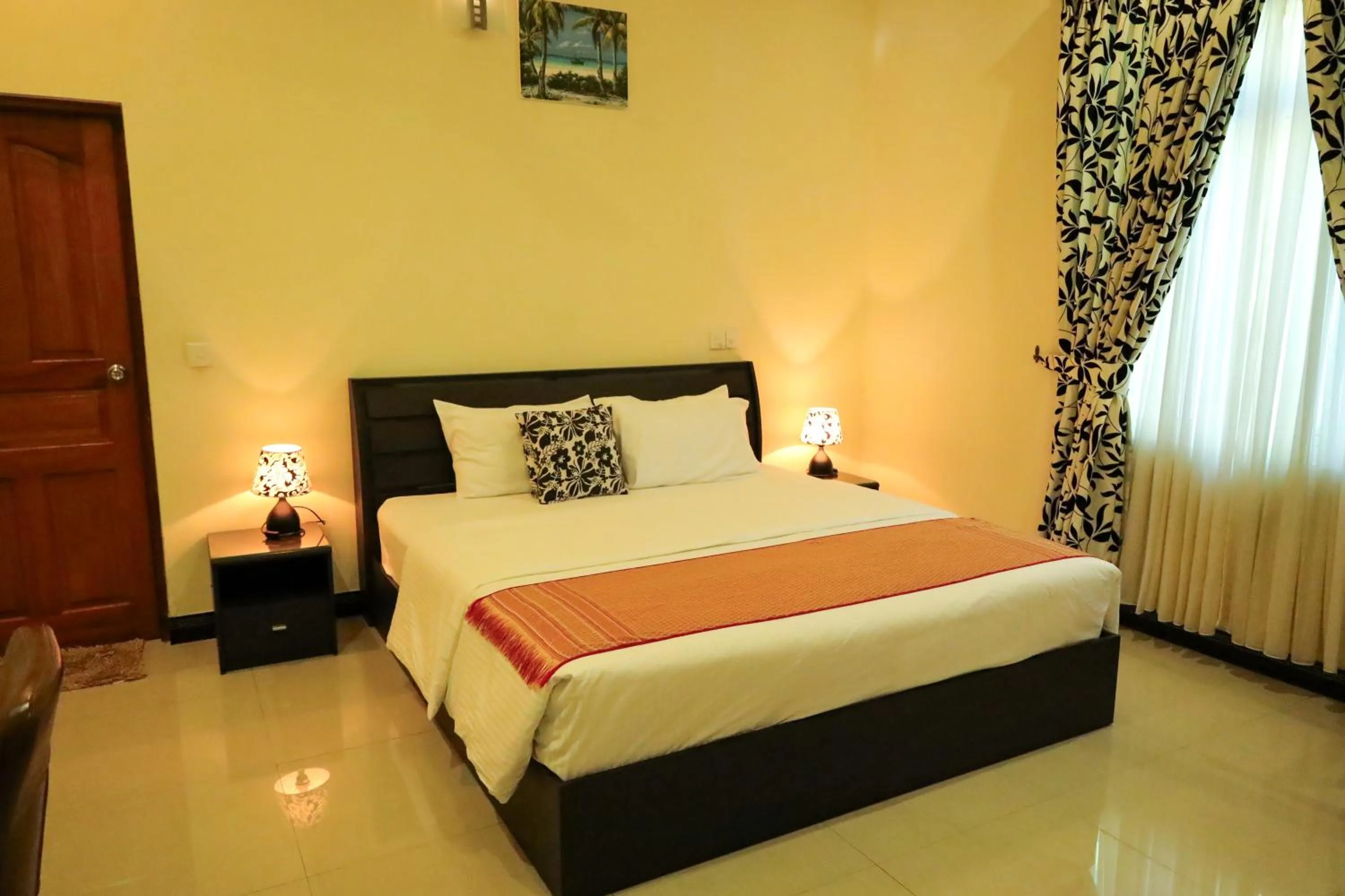 Bed in Charming Holiday Lodge