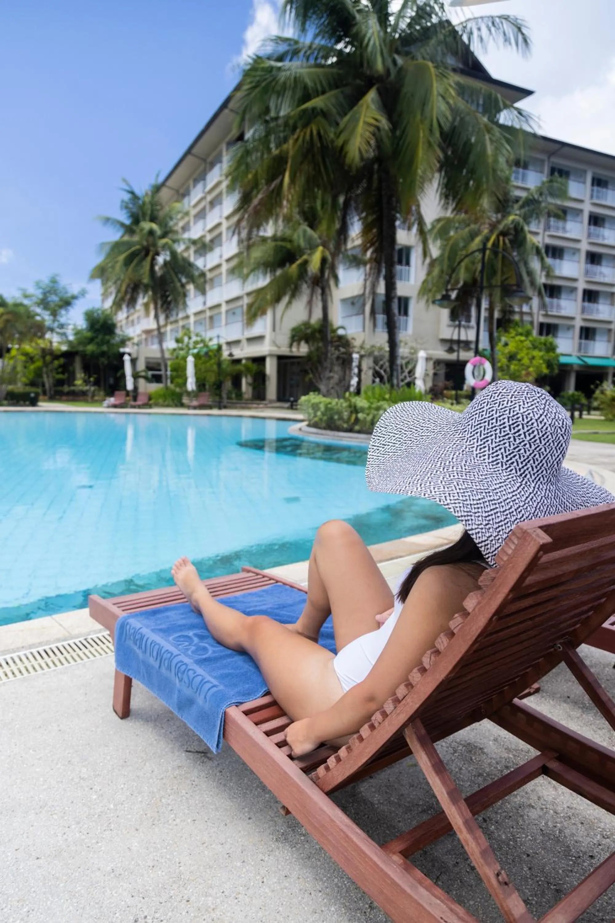 Swimming pool in Palau Royal Resort