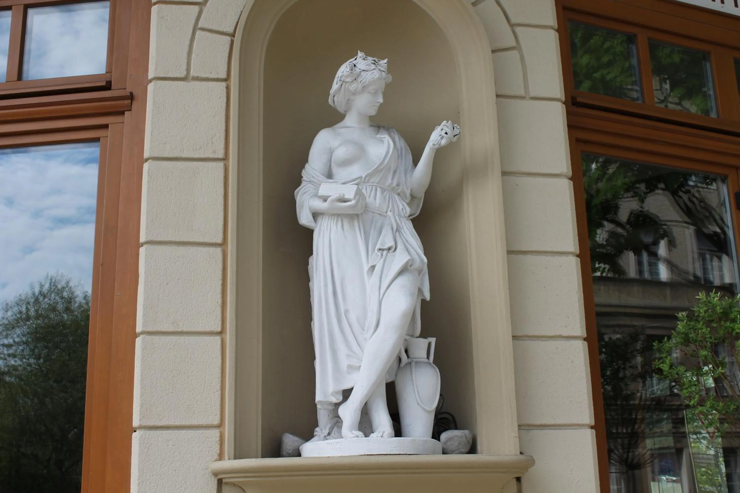 Decorative detail in Albergo City Hotel Berlin