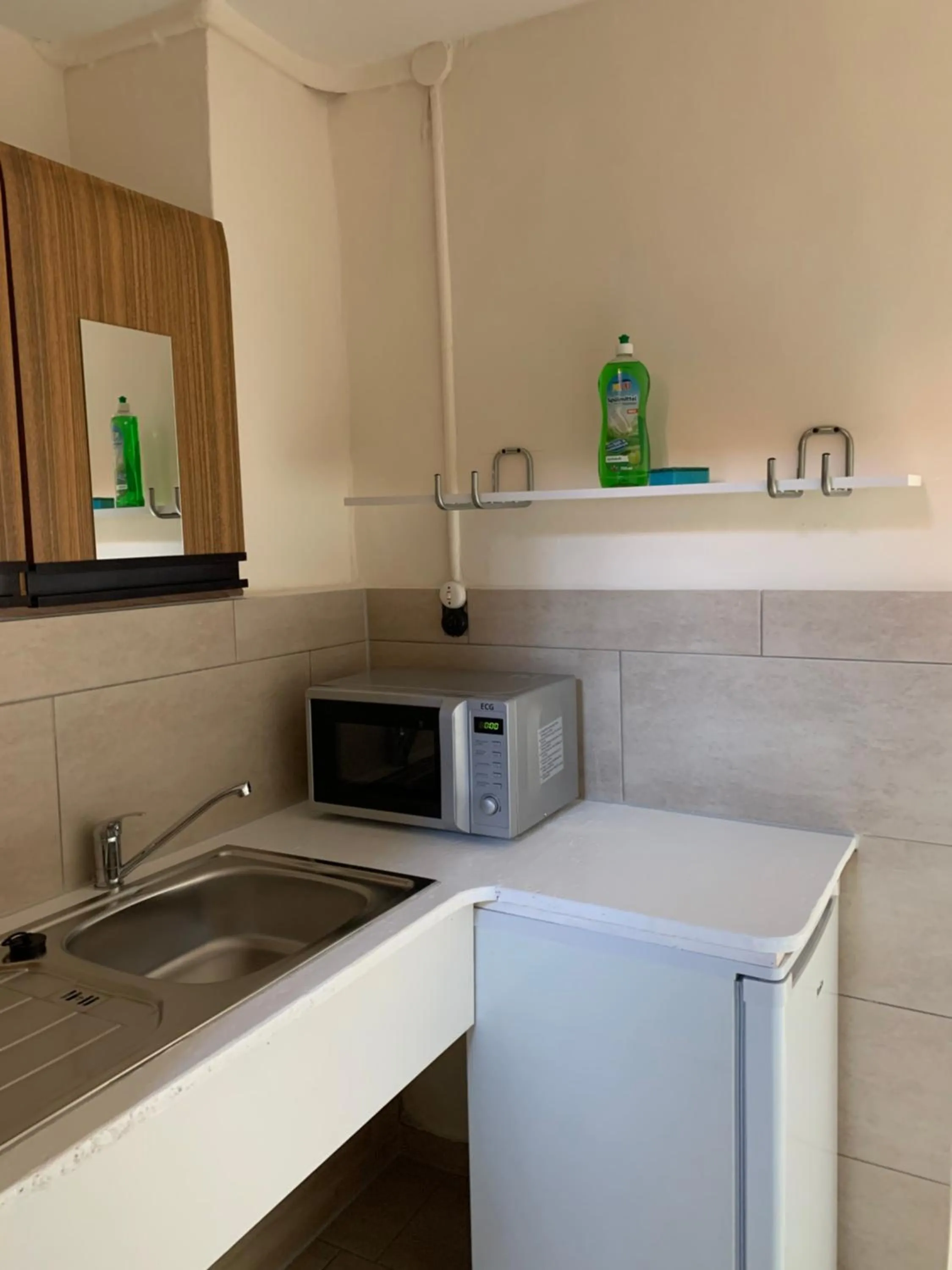 Kitchen or kitchenette in Belle Vue Apartrooms