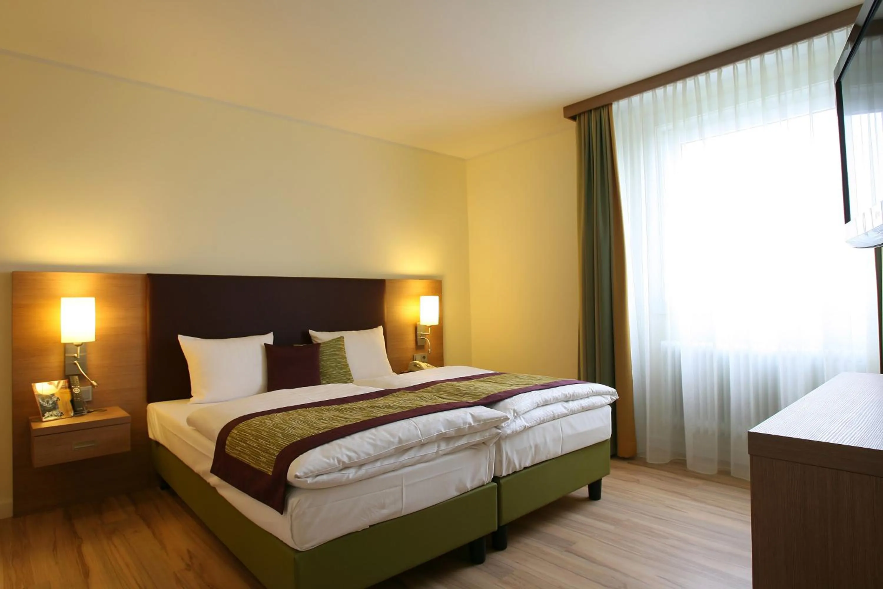 Bedroom, Bed in Congress Hotel am Stadtpark